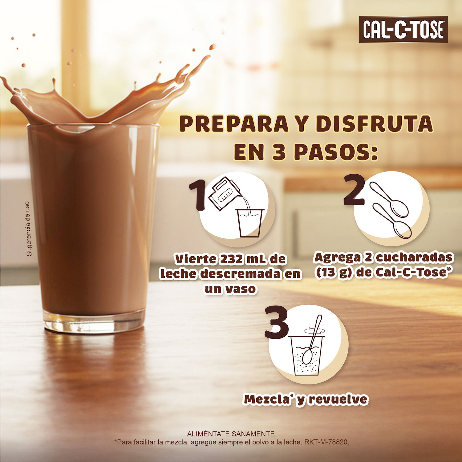 Chocolate Polvo Cal C Tose 400.0 Gr