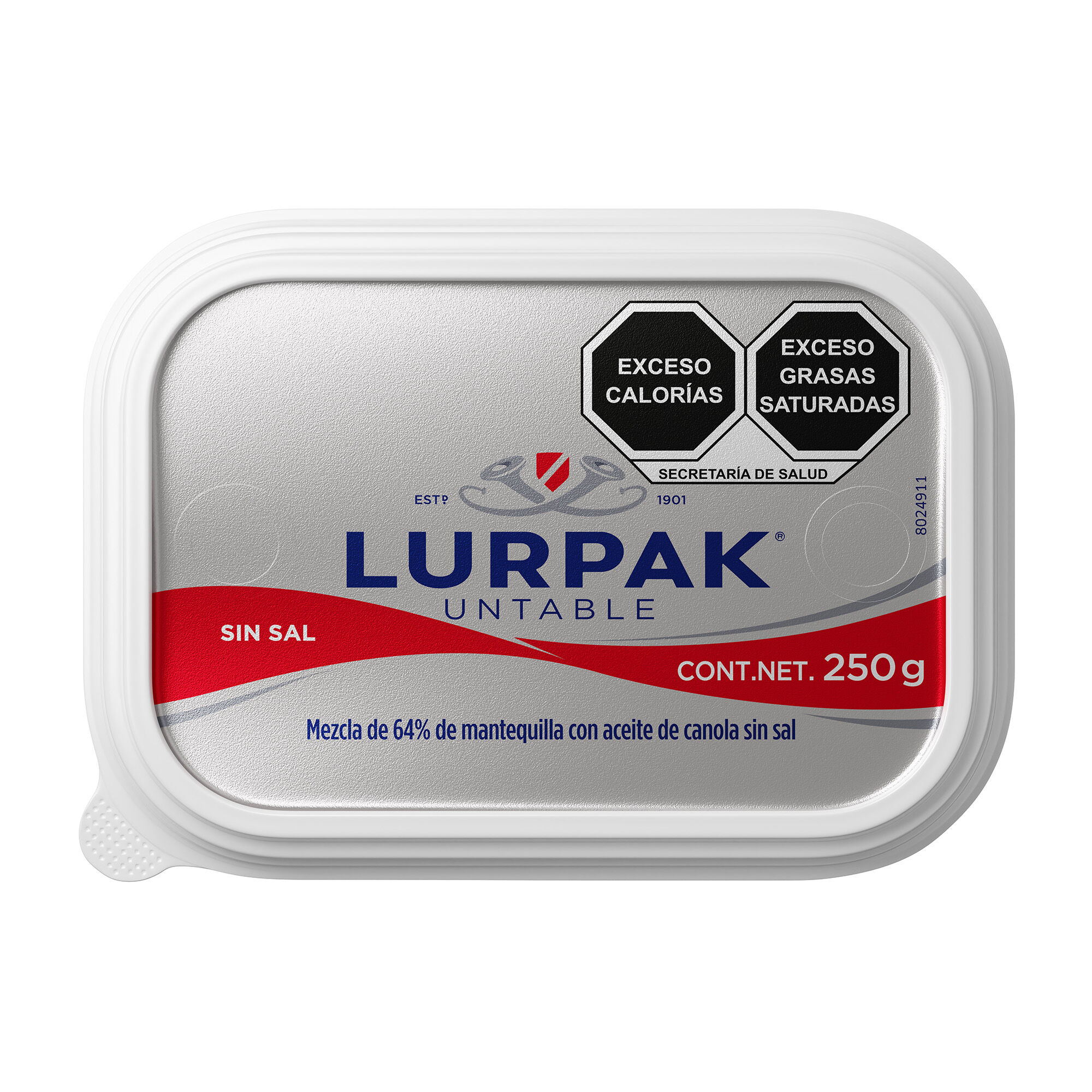 Mantequilla Untable Sinsal 250g Lurpak 250 G