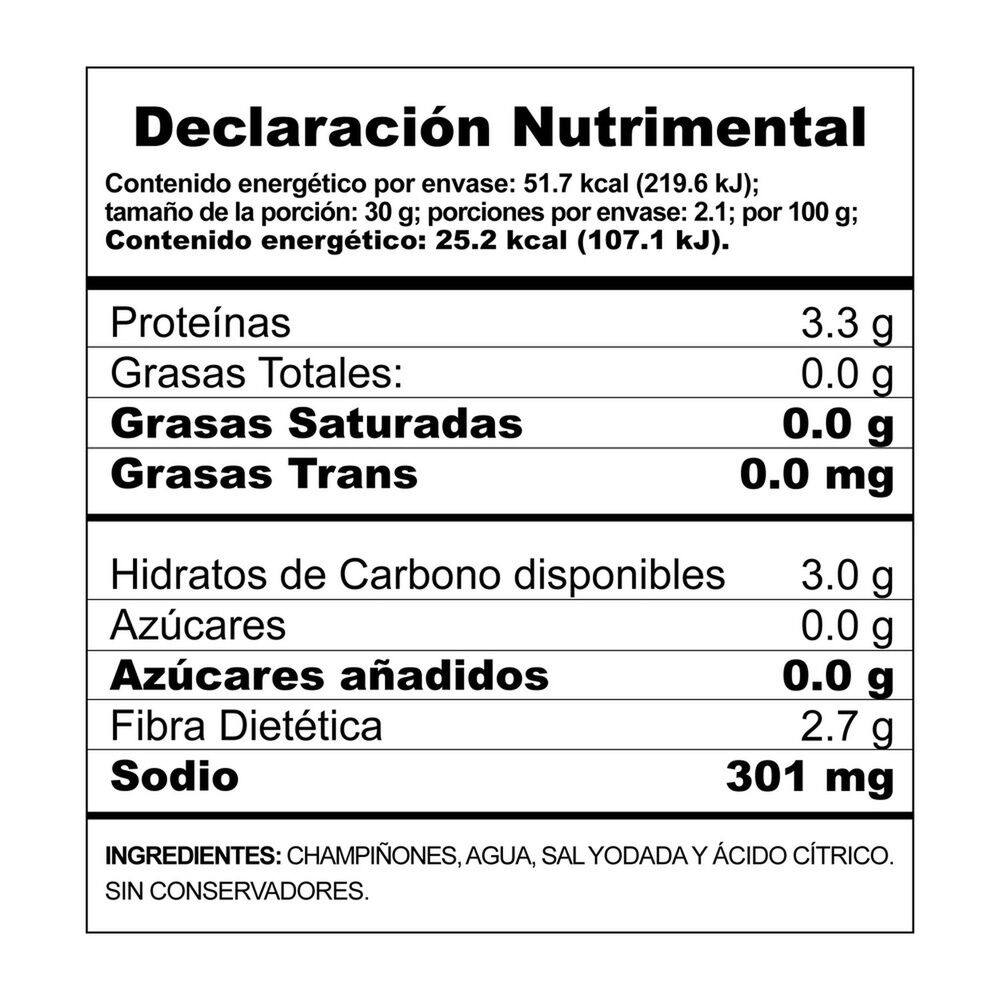 Champinon Rebanado Herdez 380.0 Gr