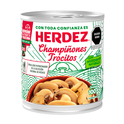 Champinon Trocitos Herdez 186.0 Gr