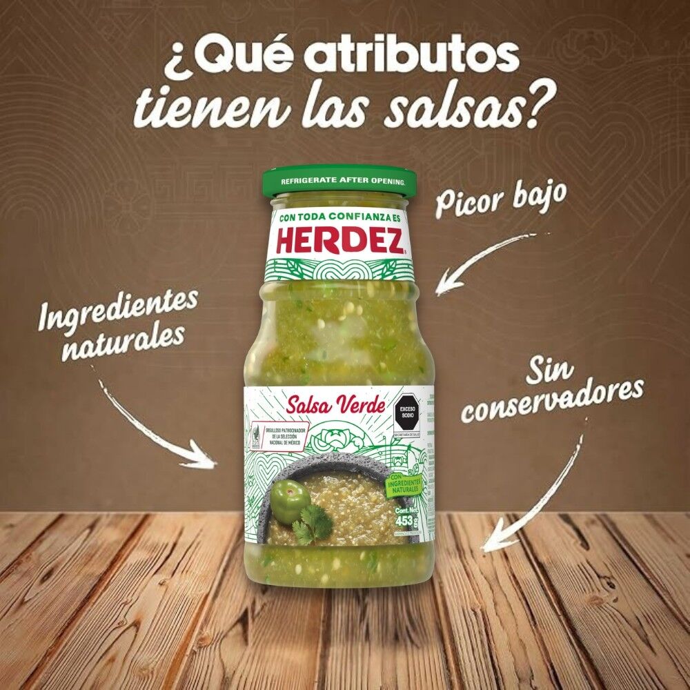 Salsa Verde Herdez 453.0 Gr