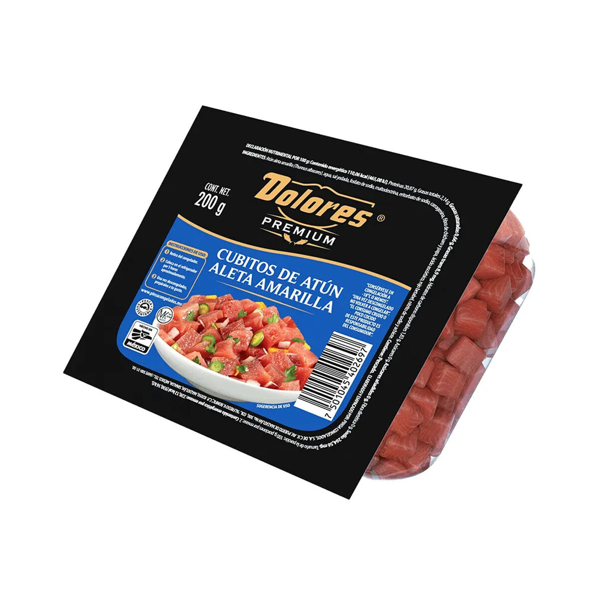 Cubitos De Atun Dolores 200.0 Gr