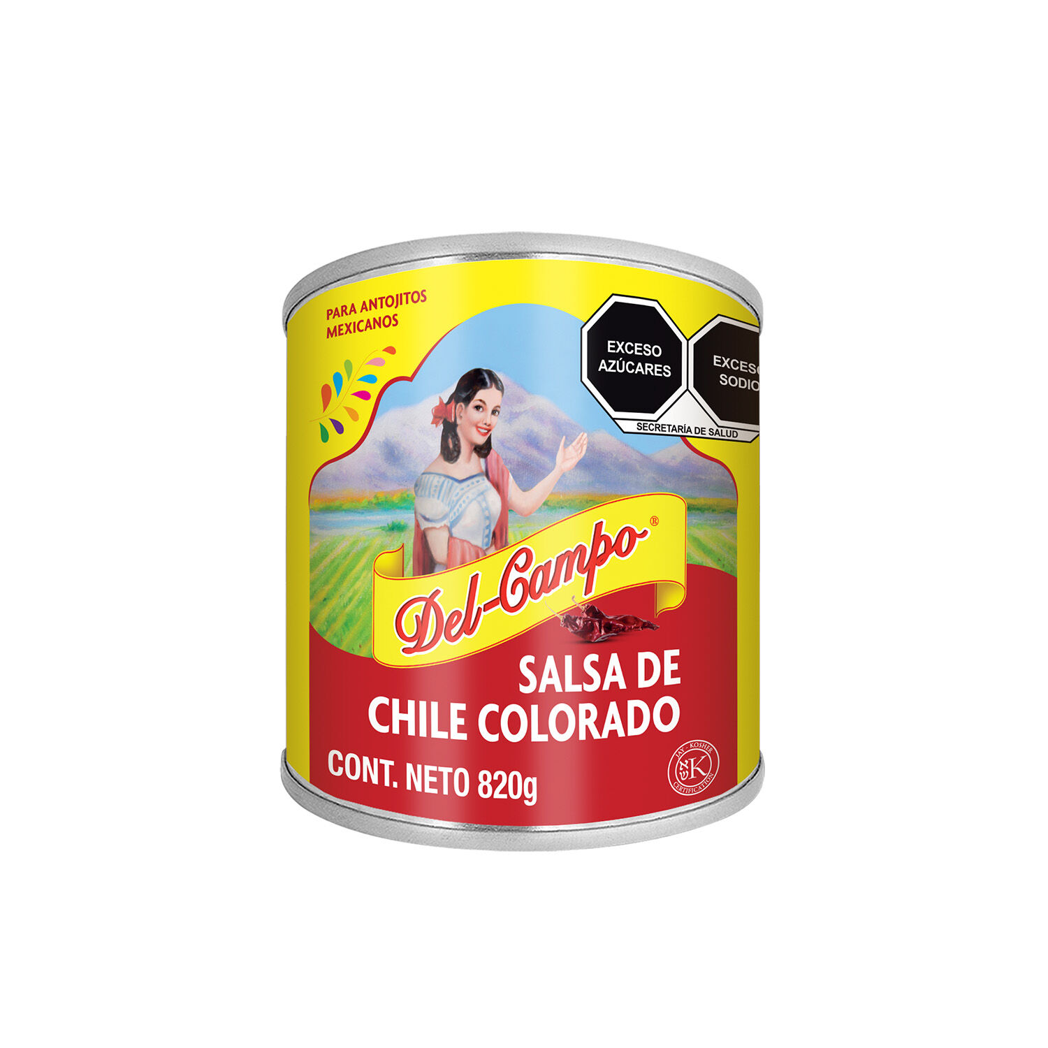 Salsa Chile Colorado Del Campo 820.0 Gr
