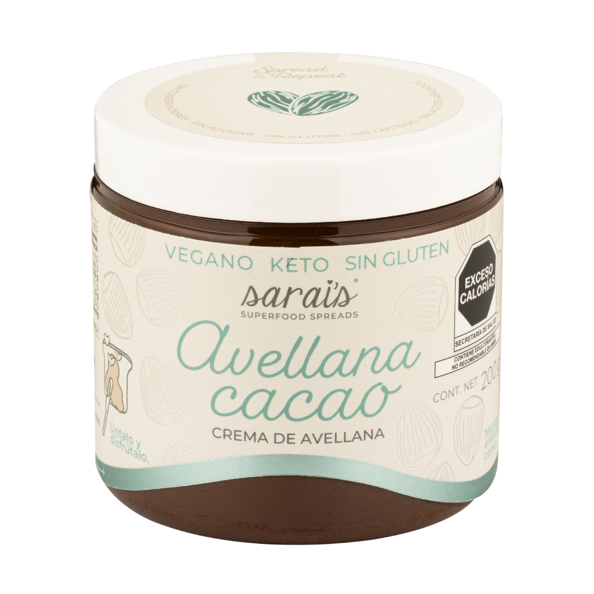 Avellana Cacao Sarais 200 G