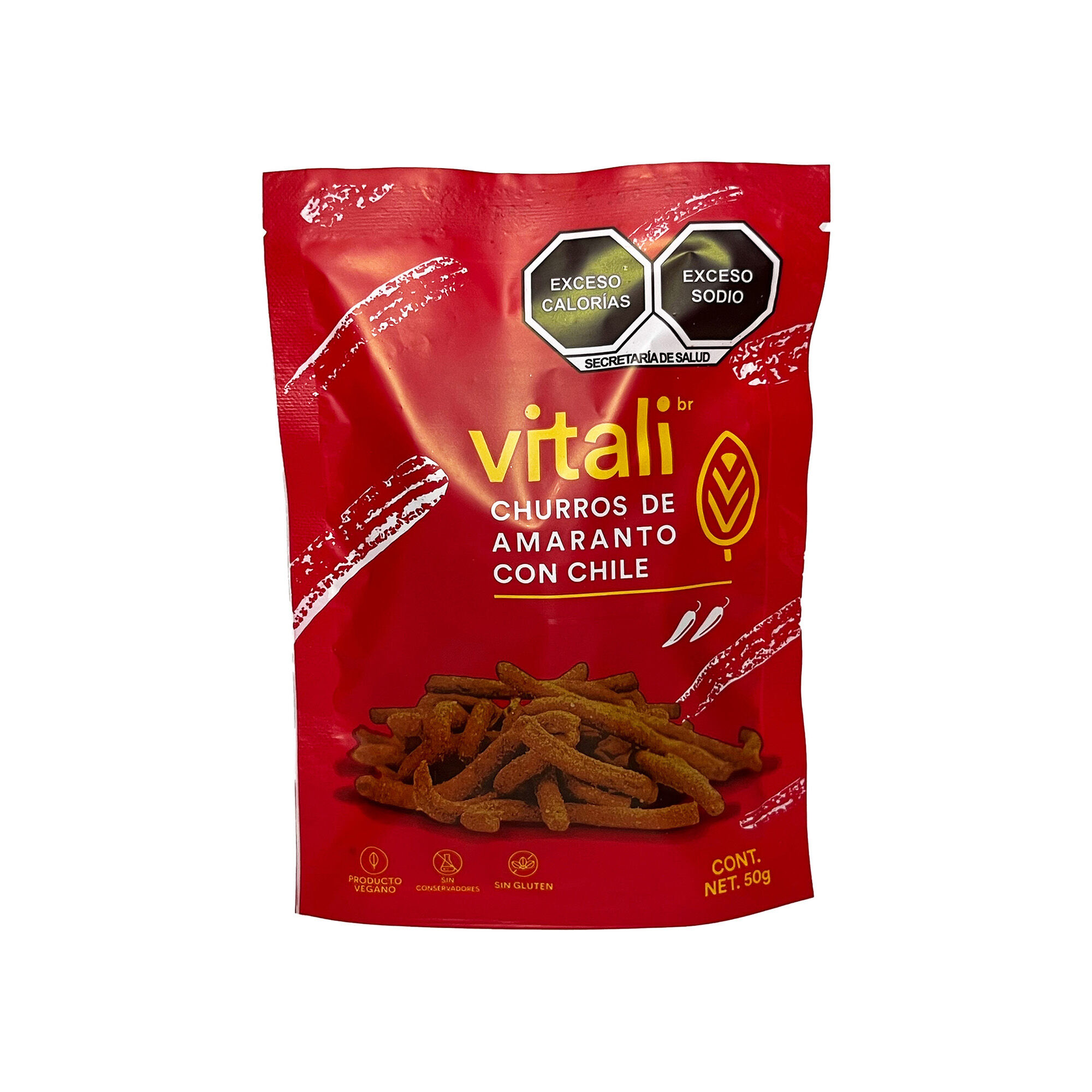 Churros De Amaranto Vitali 50.0 Gr