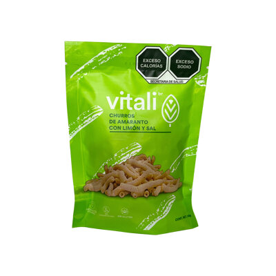 Churros Sabor Limon Vitali 50 Gr