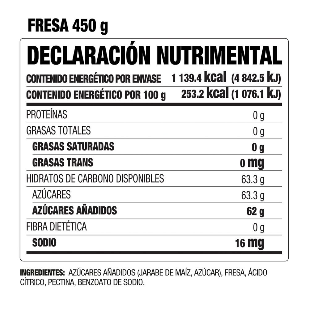 Mermelada Fresa Mc.Cormick 450.0 Gr
