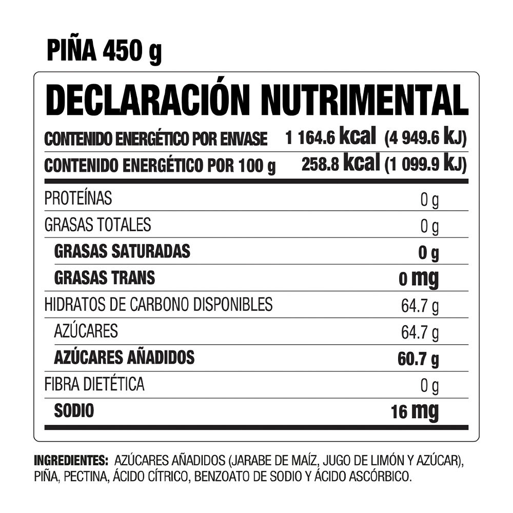 Mermelada Mccormick De Piña 450 G