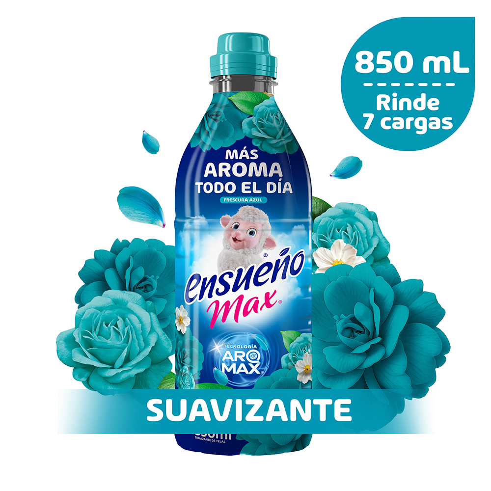 Suavizante Max Azul Ensueño 850.0 Ml