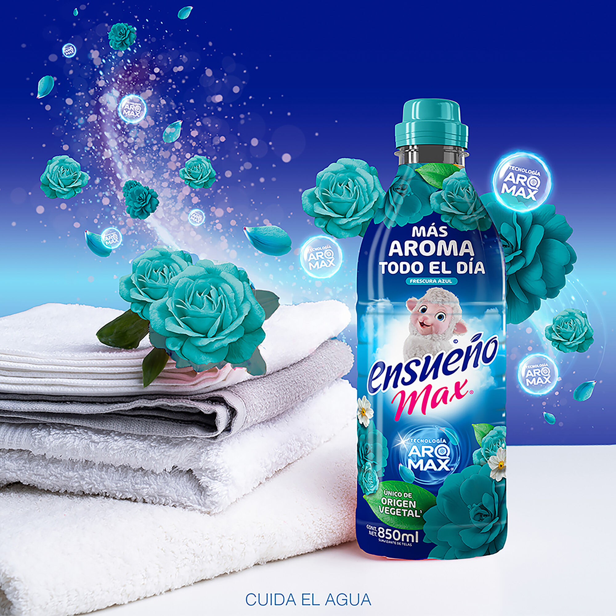 Suavizante Max Azul Ensueño 850.0 Ml