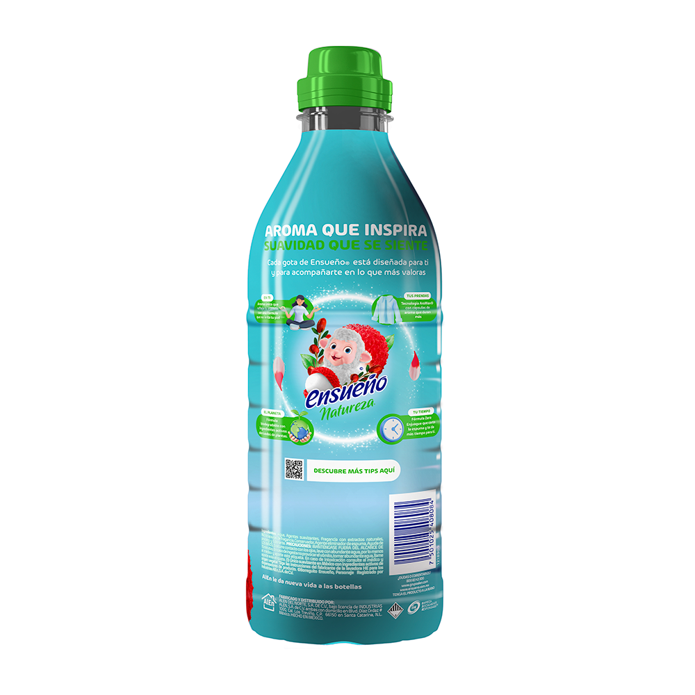 Suavizante Natureza Lichi+argan Ensueño 850.0 Ml