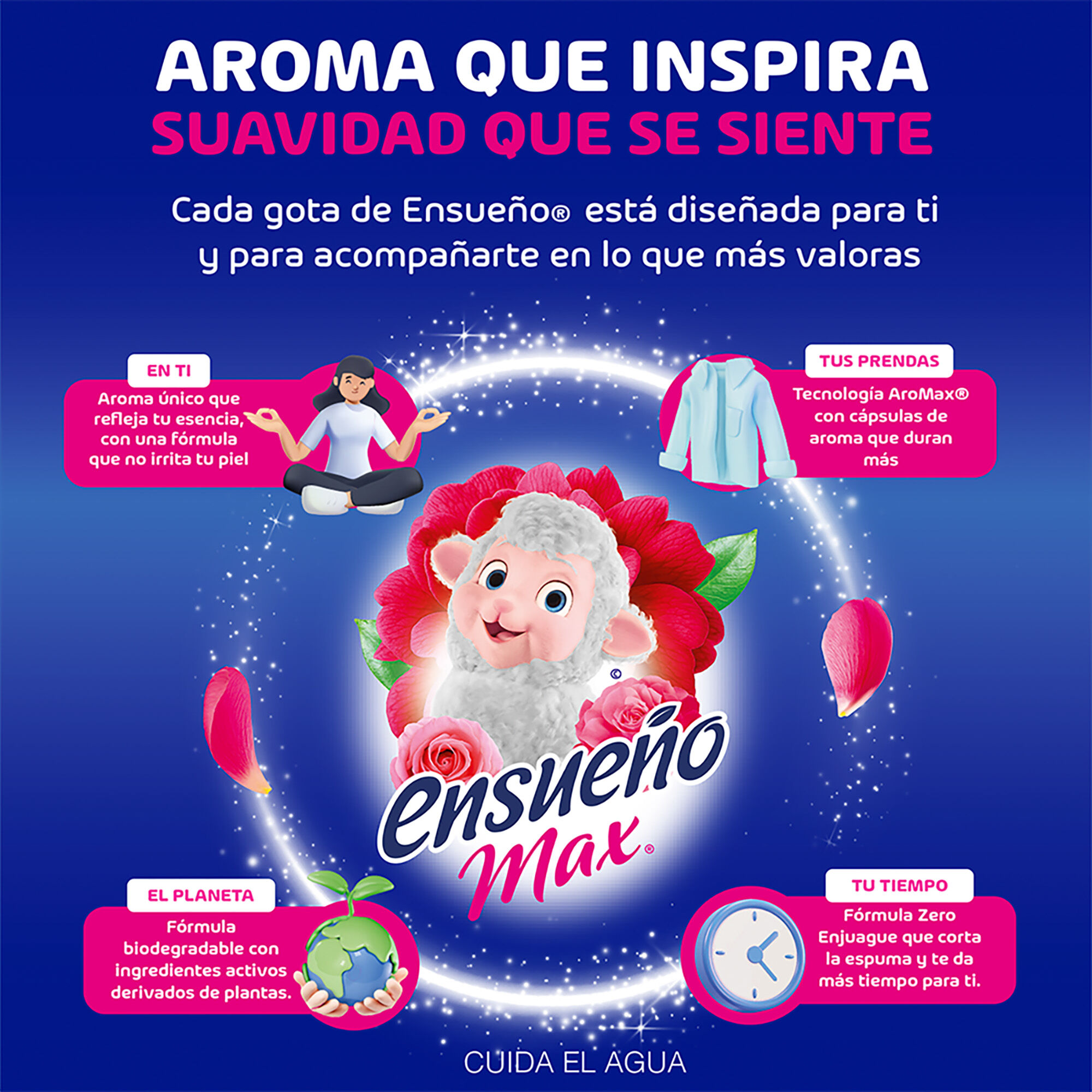 Suavizante Aroma Fresc Primaver Ensueño 2.8 Lt