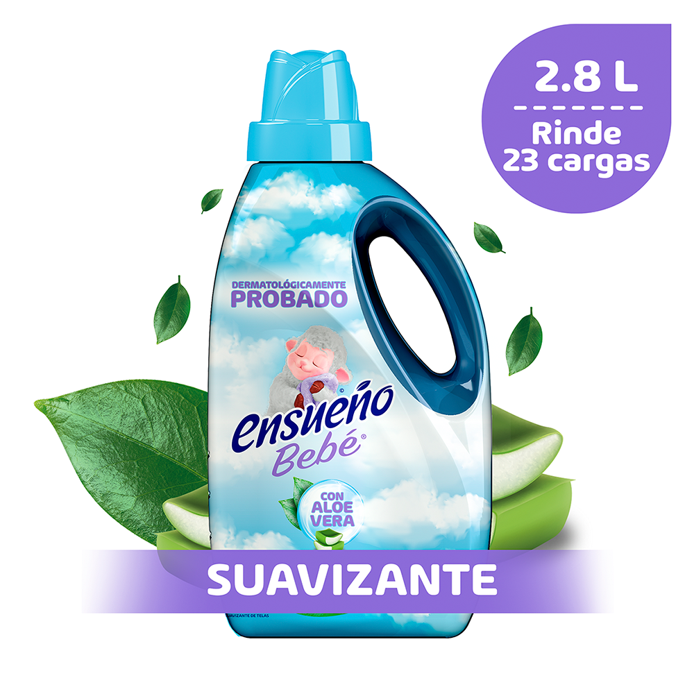 Suavizante Bebe Cero Enjuague Ensueño 2.8 Lt