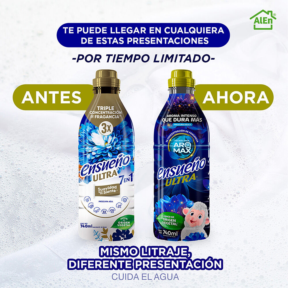 Ensueño Ultra Frescura Azul Ensueño 740.0 Ml