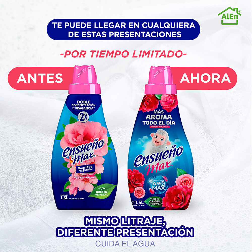 Suavizante Frescura Primaveral Ensueño 1.5 Lt