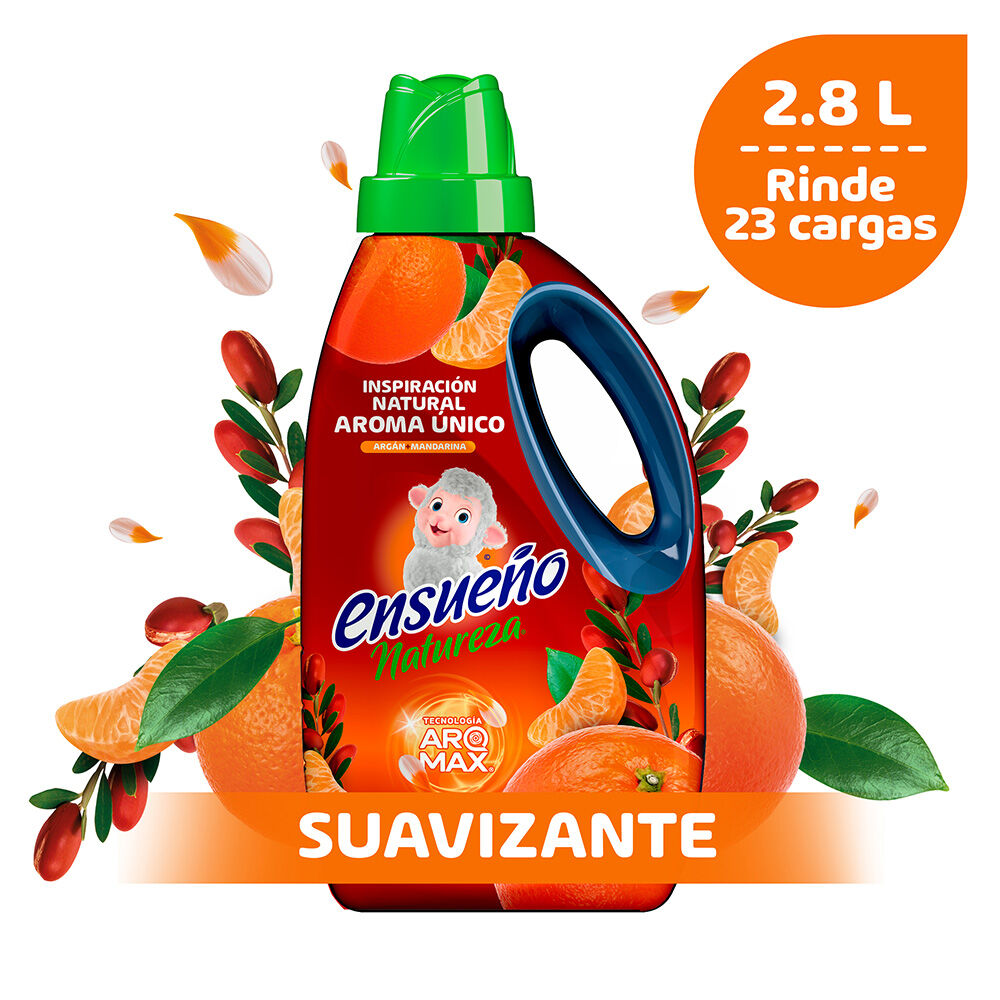 Suavizante De Telas Argan Mandarina Ensueño 2.8 Lt
