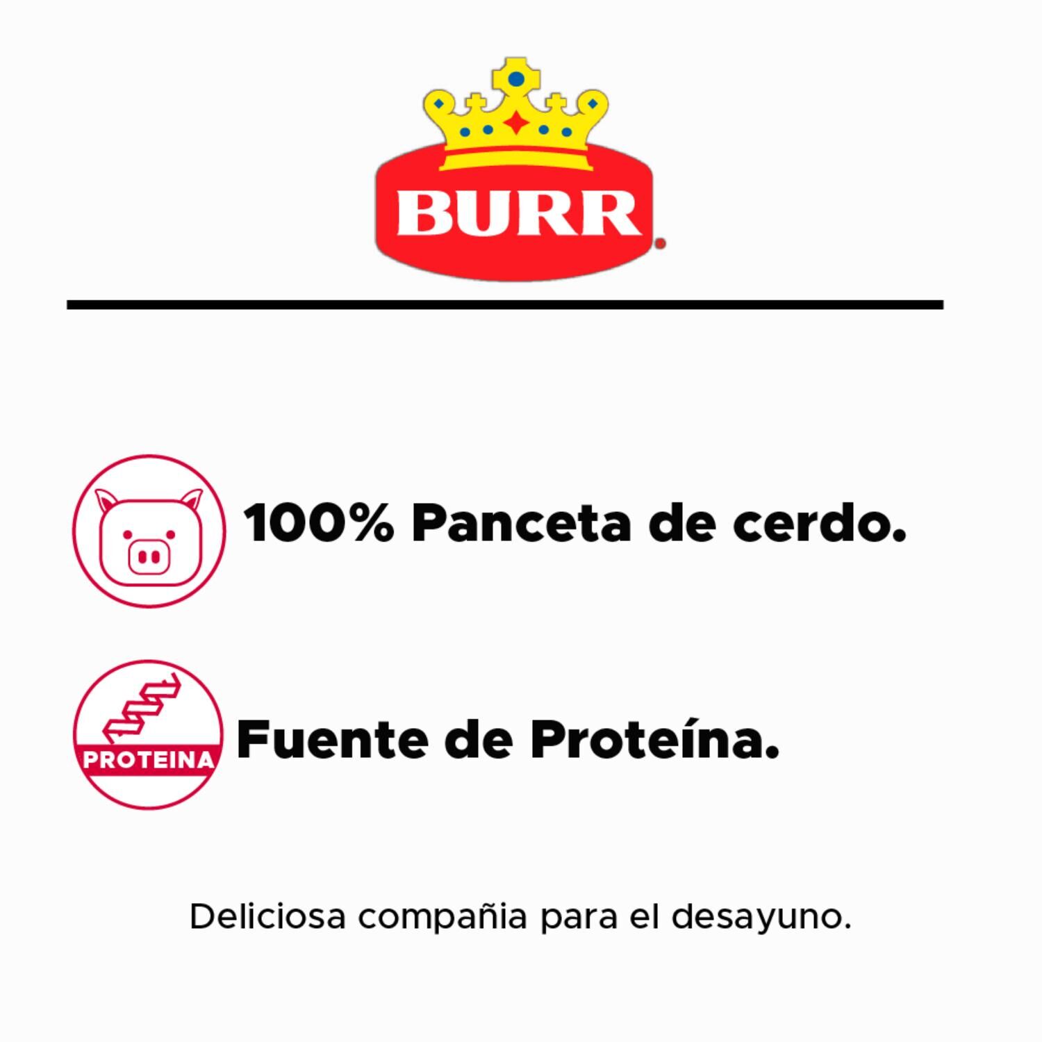 Tocino Ahumado Burr 170.0 Gr
