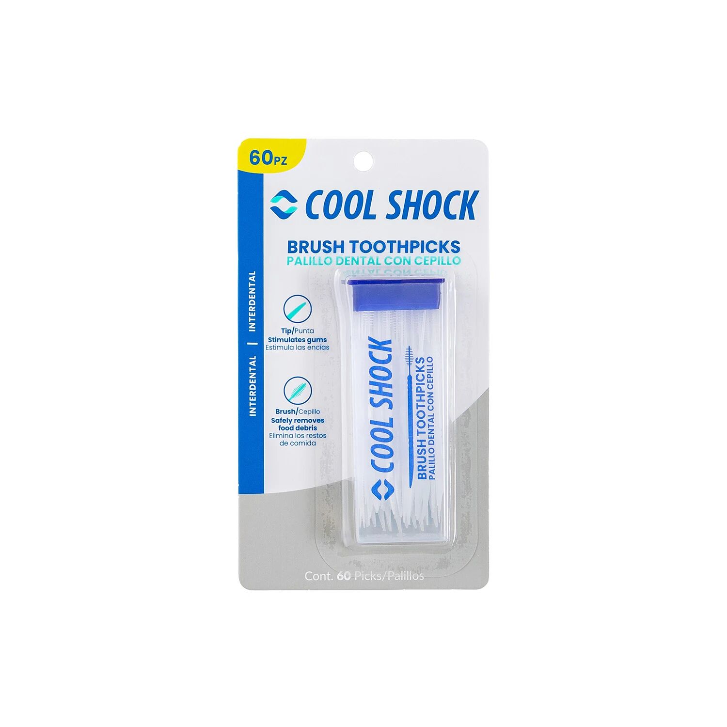 Palillo Interdental Cool Shock 60.0 Pza