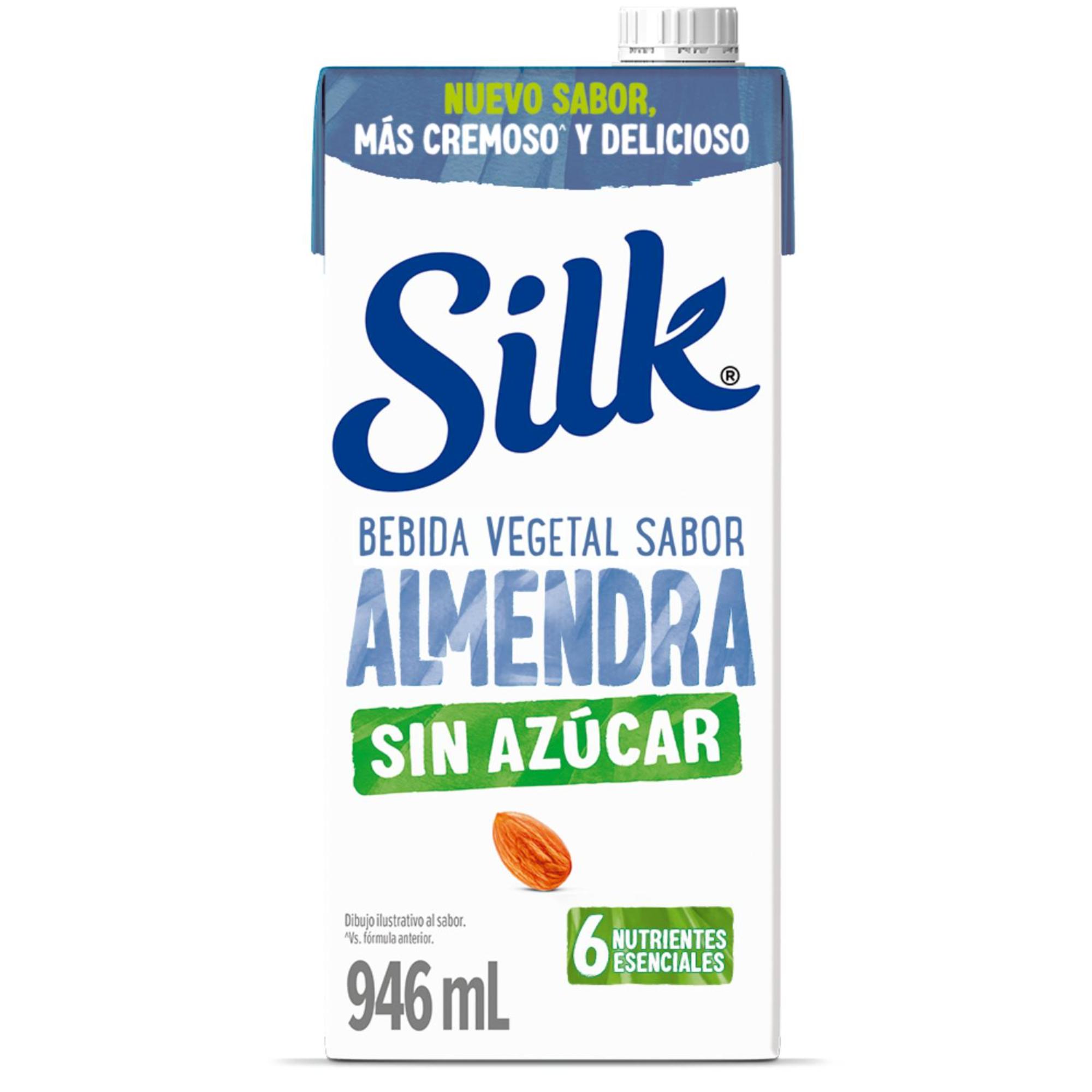 Leche Almendra Original S/azucar Silk 946.0 Ml