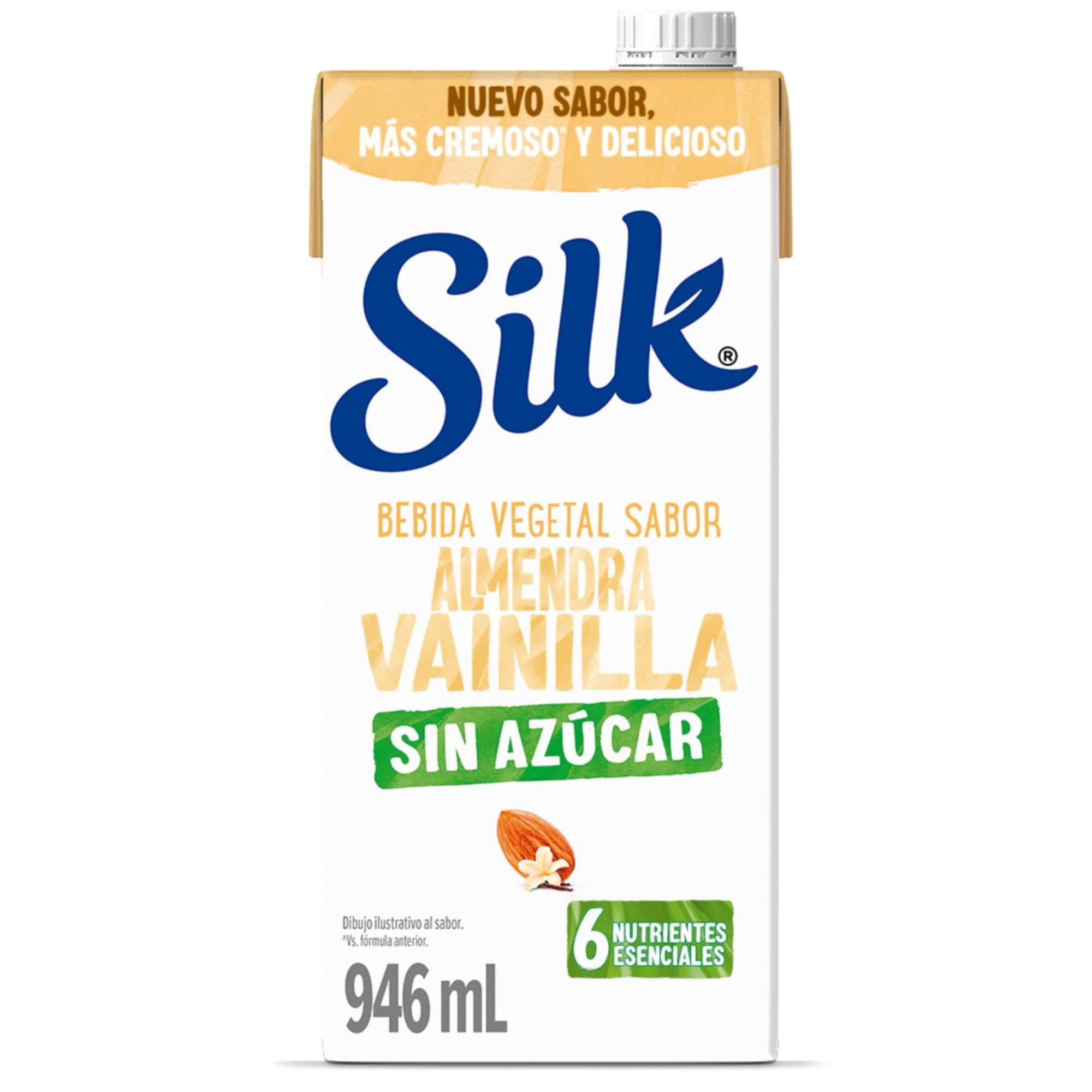 Leche Almendra Vainilla S /azucar Silk 946.0 Ml