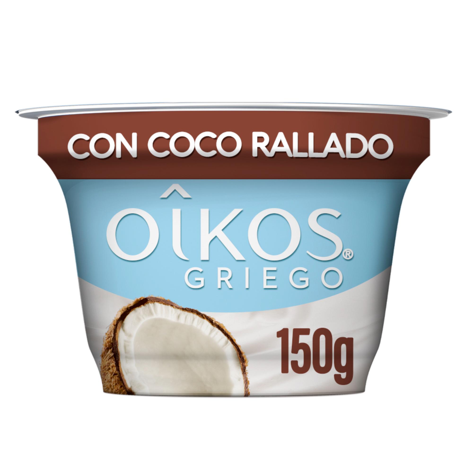 Yoghurt Griego Oikos Con Coco Rallado 150g