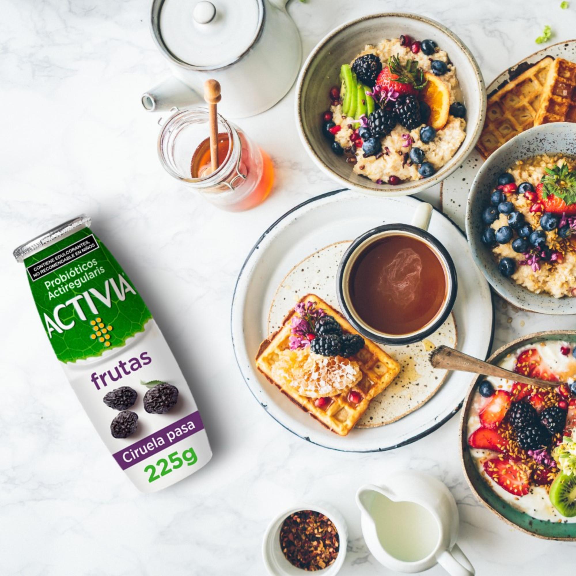 Alimento Lácteo Bebible Fermentado Activia Ciruela Pasa 225g