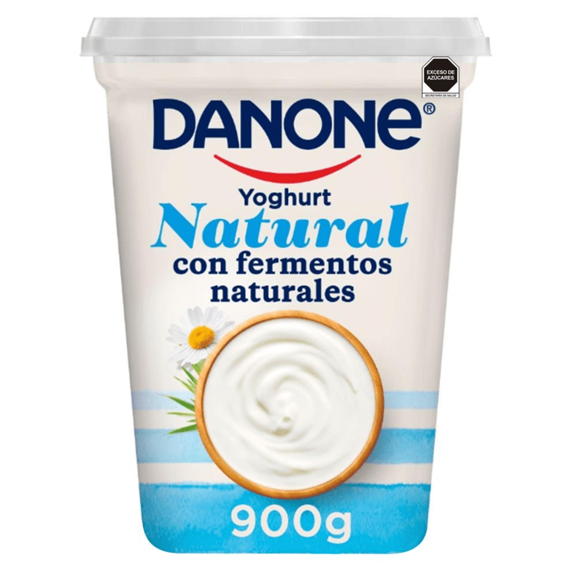Yoghurt Danone Natural Con Fermentos Naturales 900g