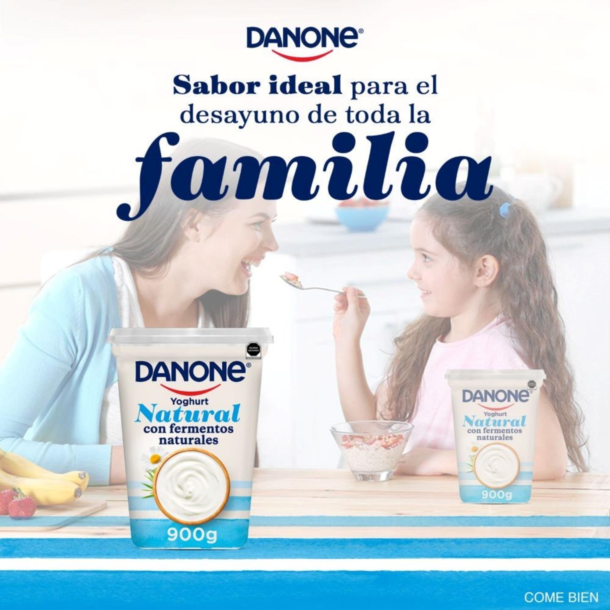 Yoghurt Danone Natural Con Fermentos Naturales 900g