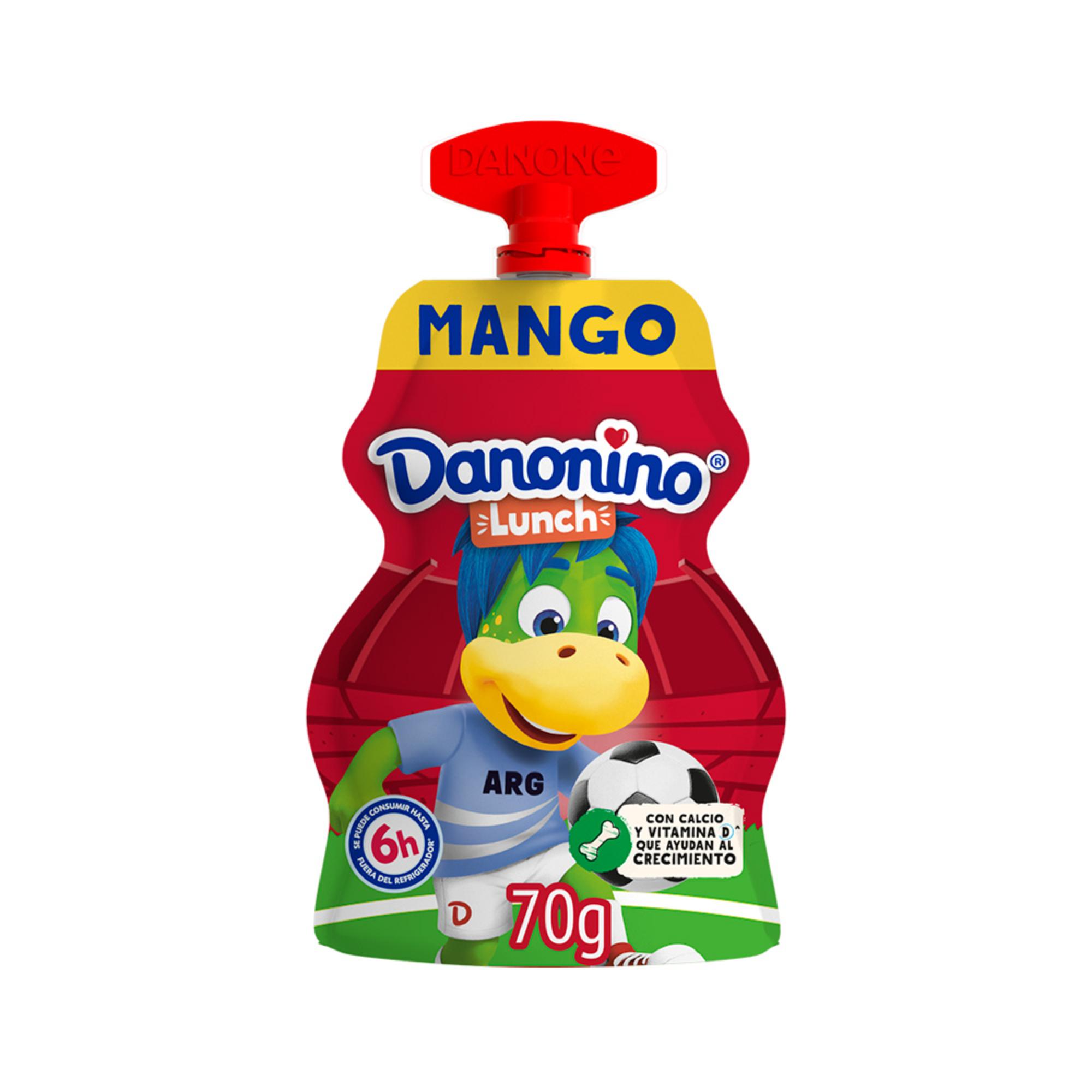 Danonino Lunch Queso Petit Suisse Con Mango 70g Pouch