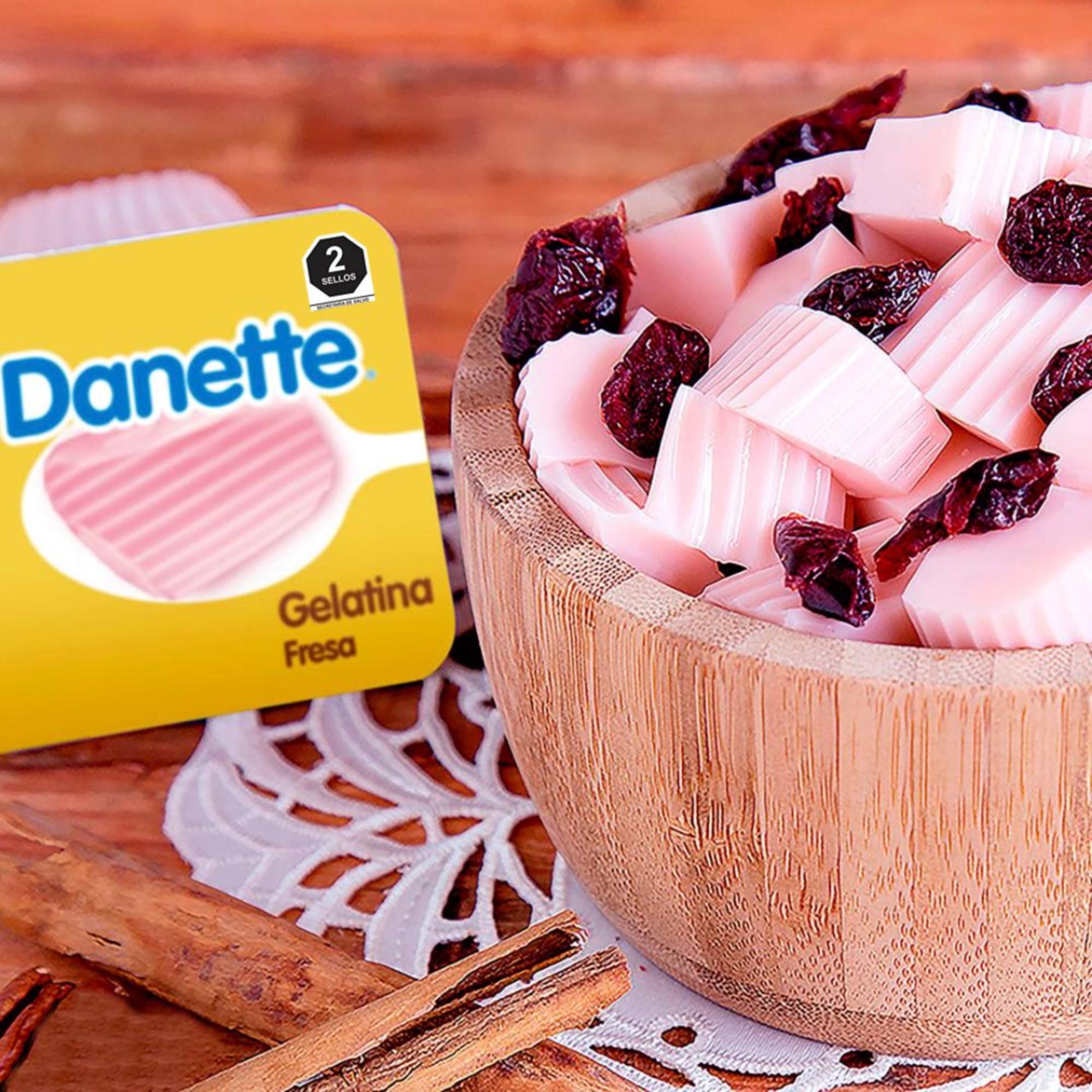 Gelatina Danette Sabor Fresa 100g