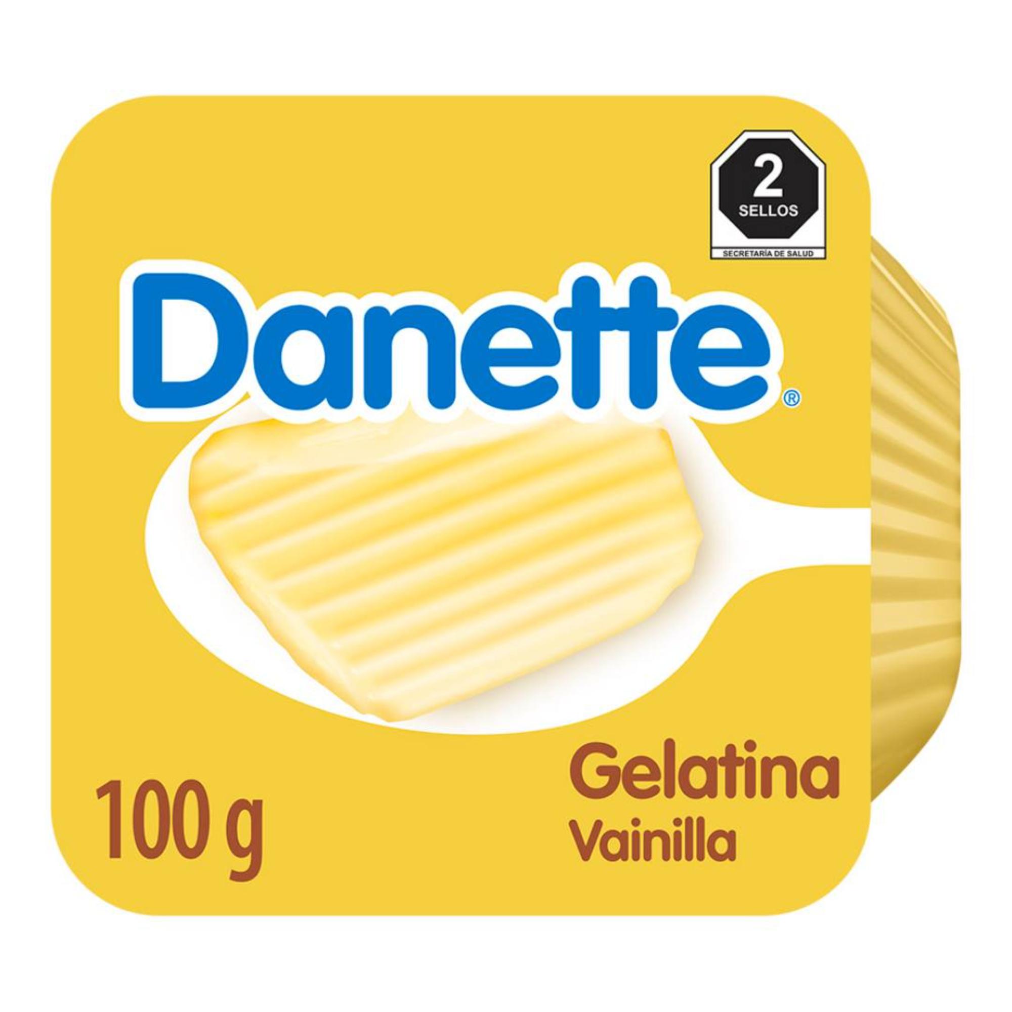 Gelatina Leche Vainilla Danette 100.0 Gr