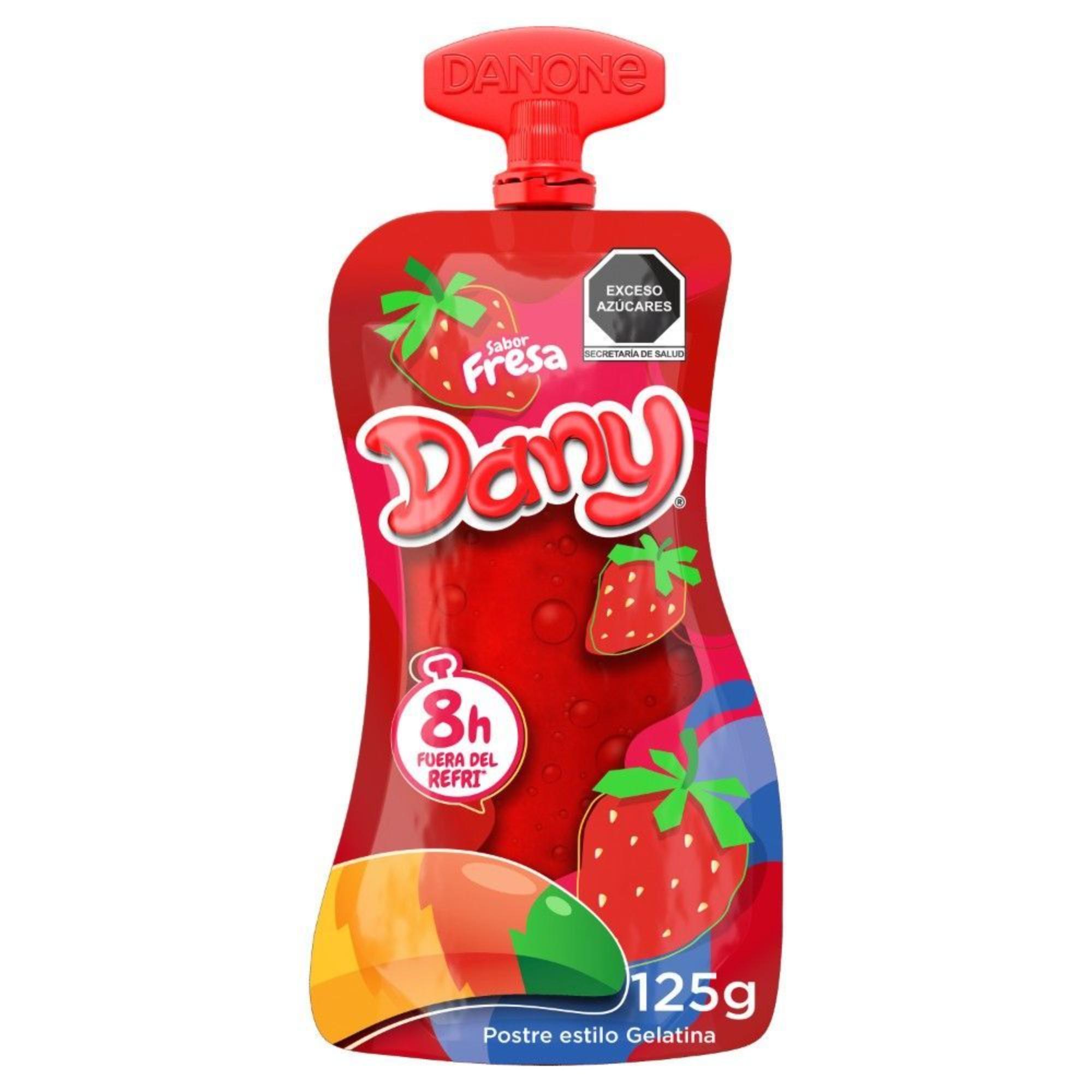 Gelatina Pouch Fresa Dany 125.0 Gr