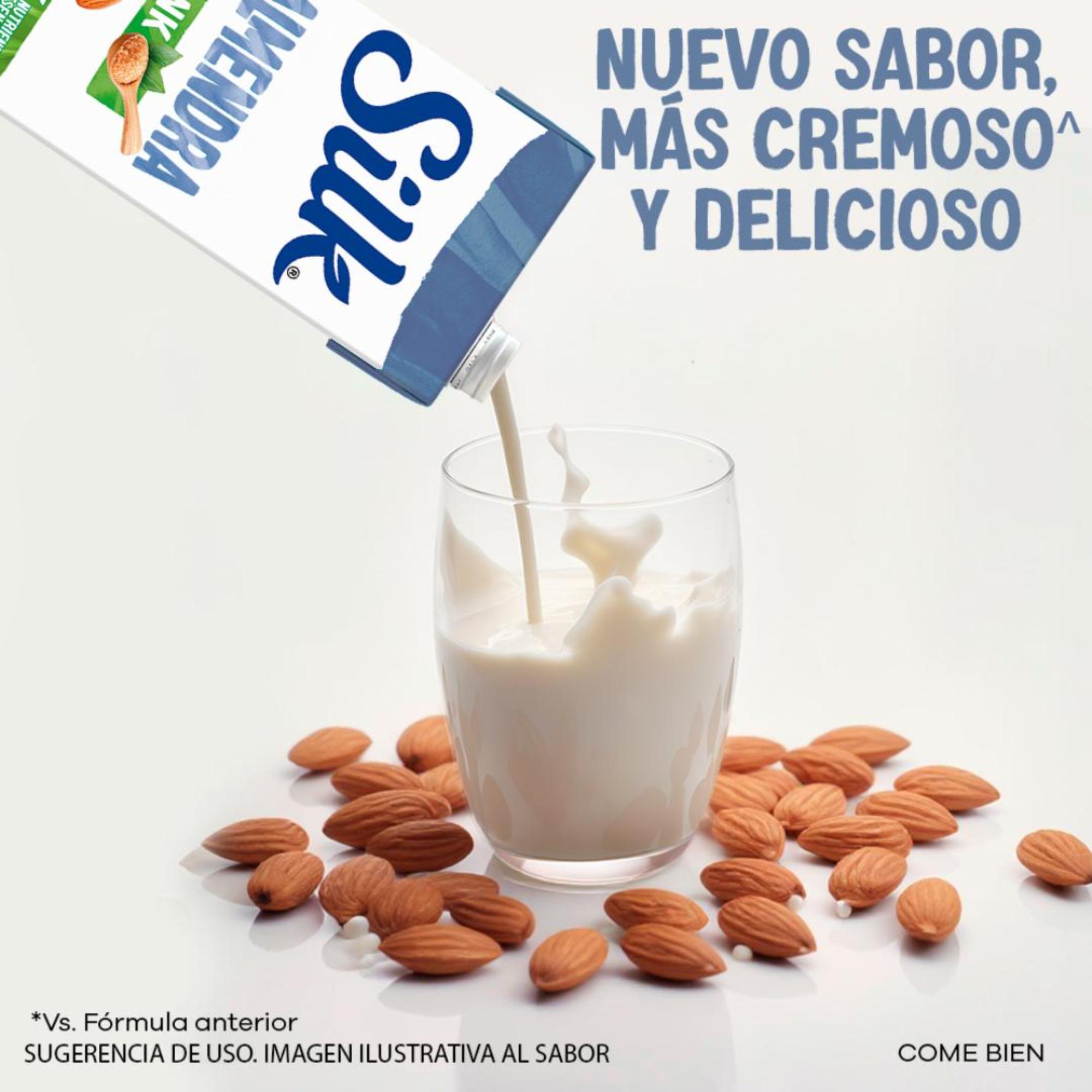 Silk Bebida Vegetal Sabor Almendra Sin Azúcar Endulzado Con Monk Fruit 946 Ml