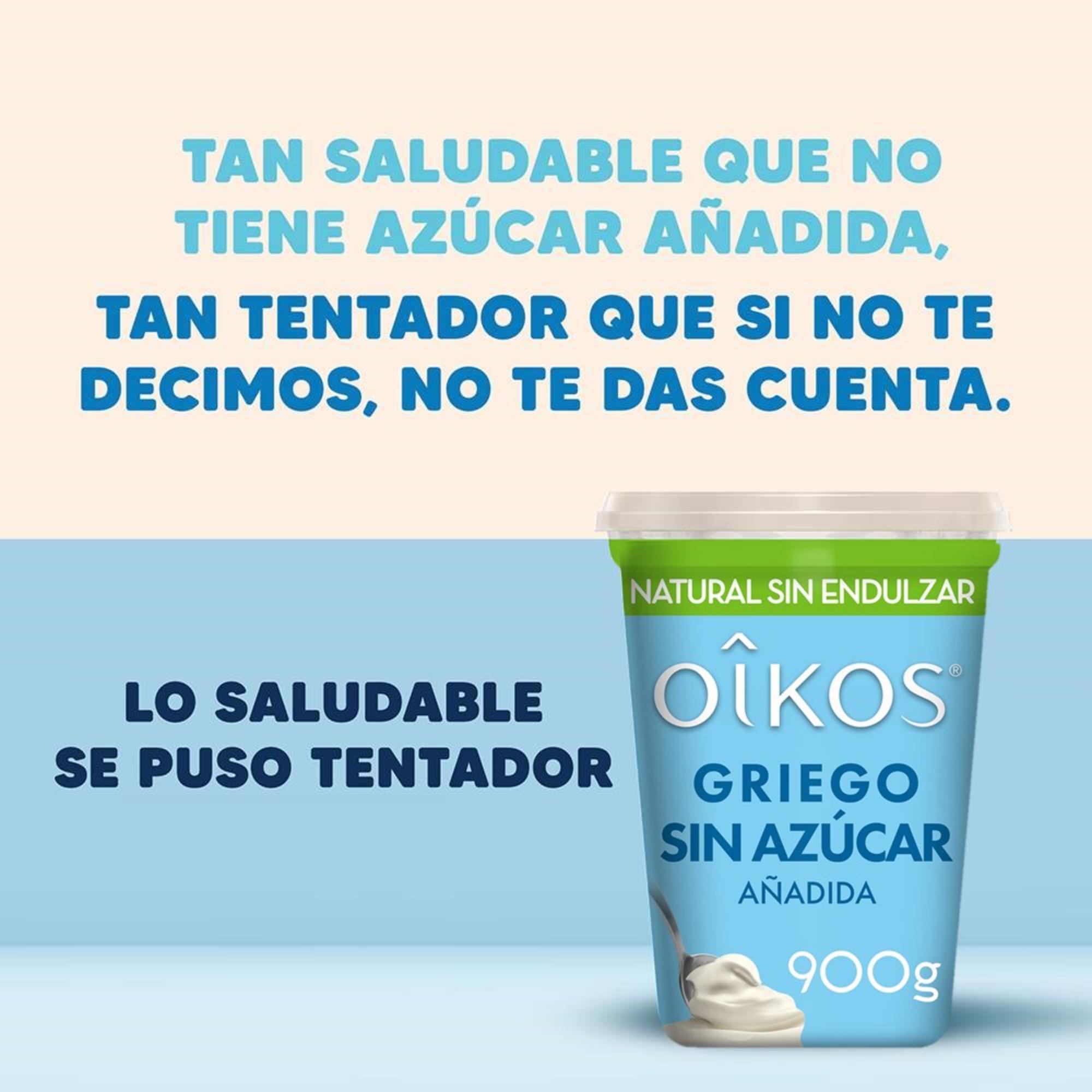 Yoghurt Griego Oikos Natural Sin Endulzar 900g