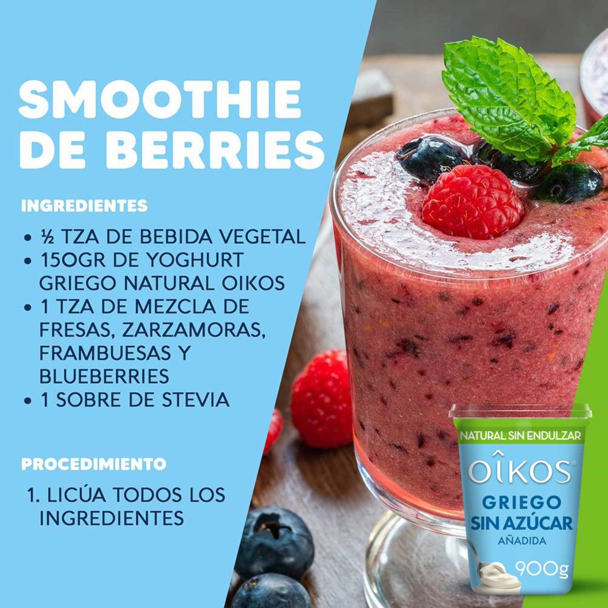 Yoghurt Griego Oikos Natural Sin Endulzar 900g