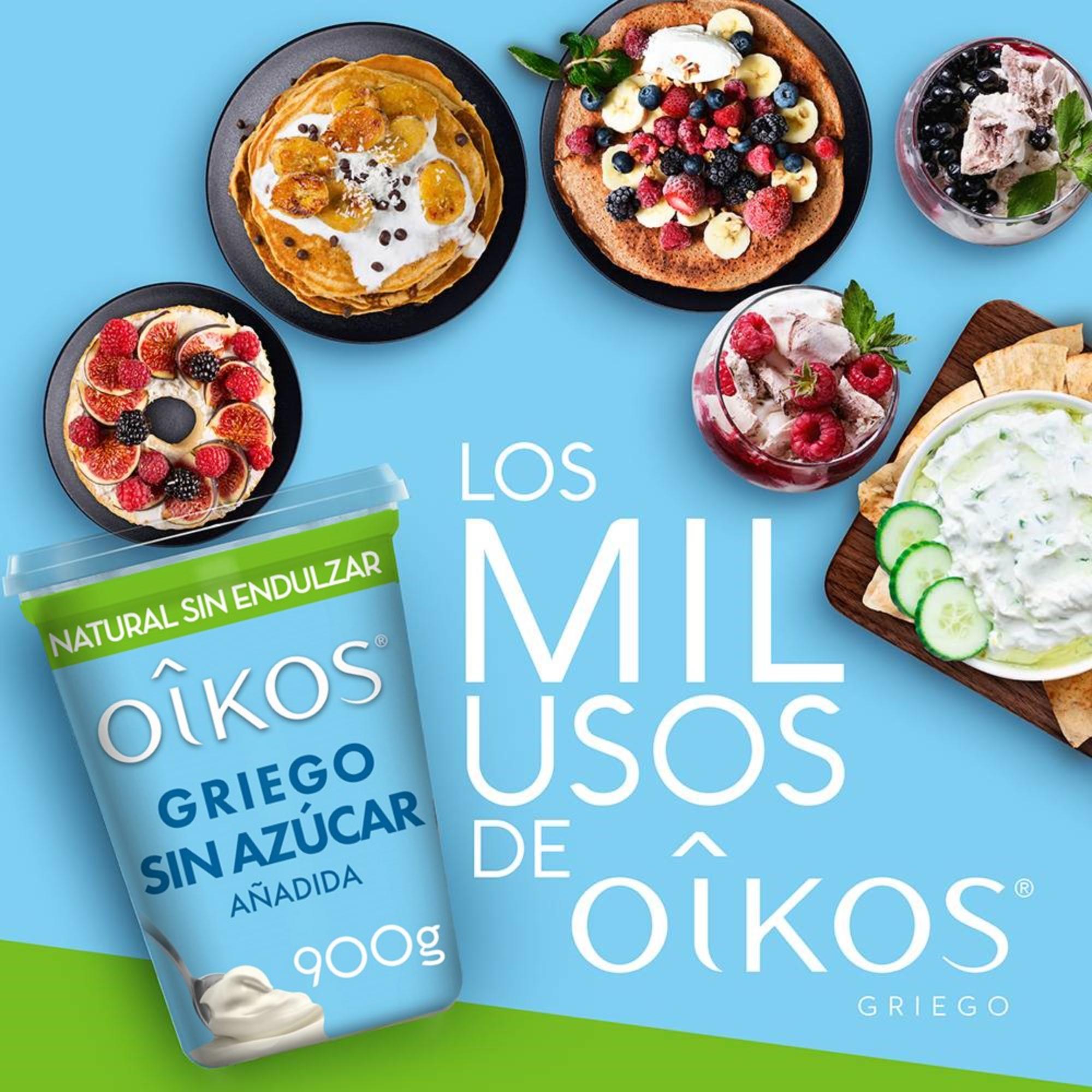 Yoghurt Griego Oikos Natural Sin Endulzar 900g