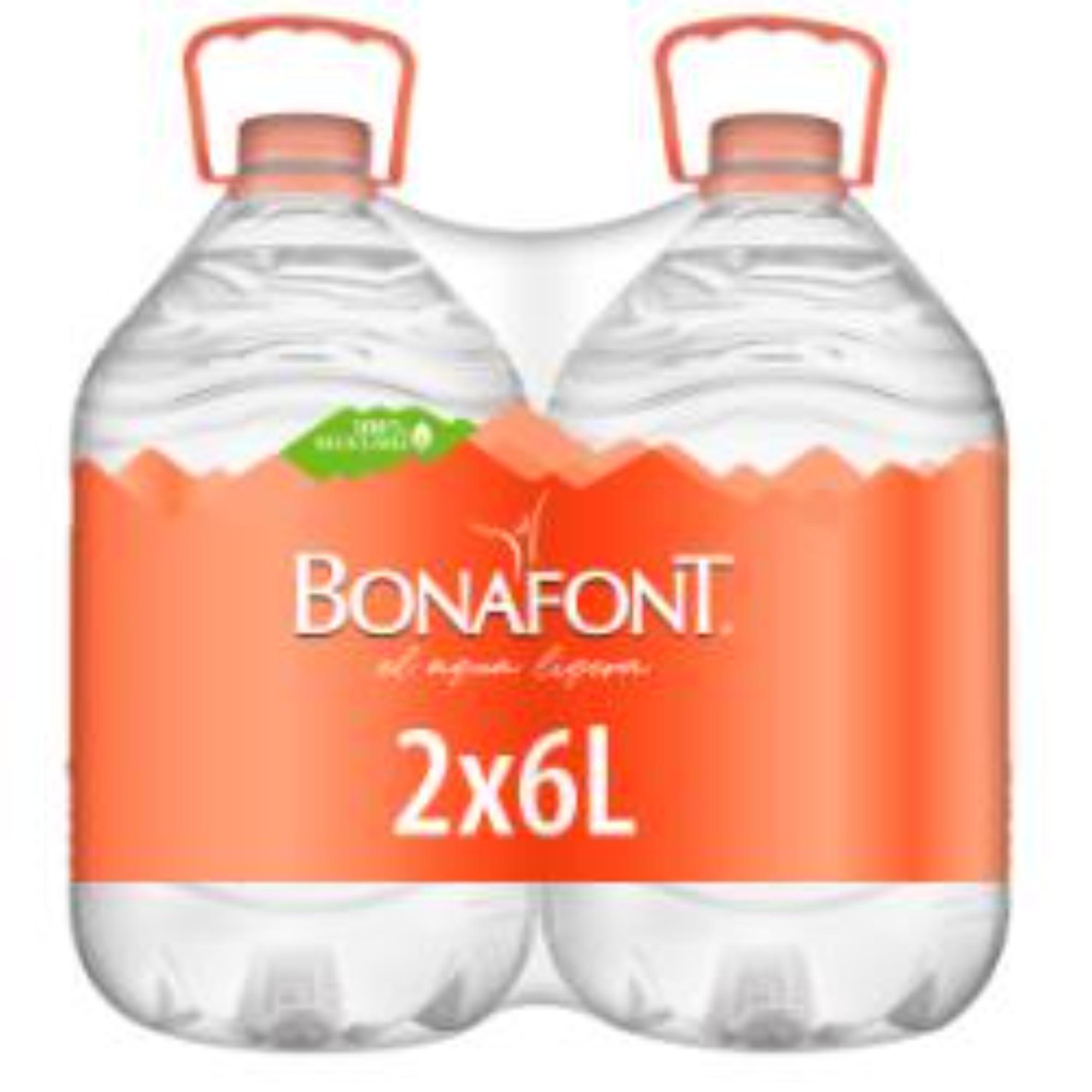 Bonafont Agua Natural 2x6l