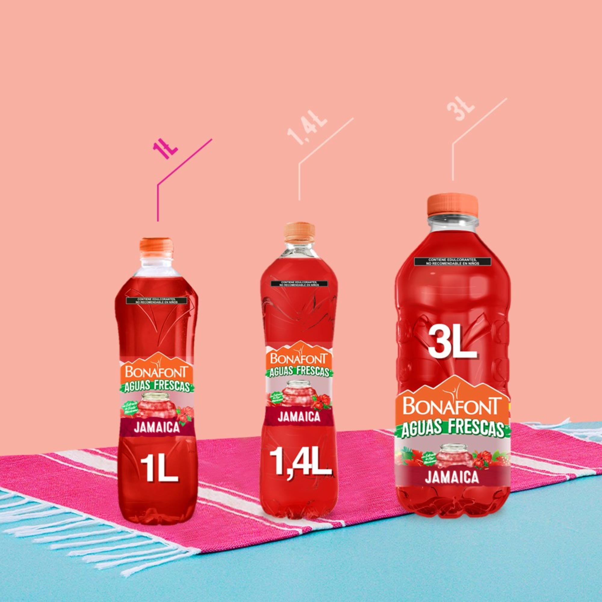 Bonafont Aguas Frescas Jamaica 1l