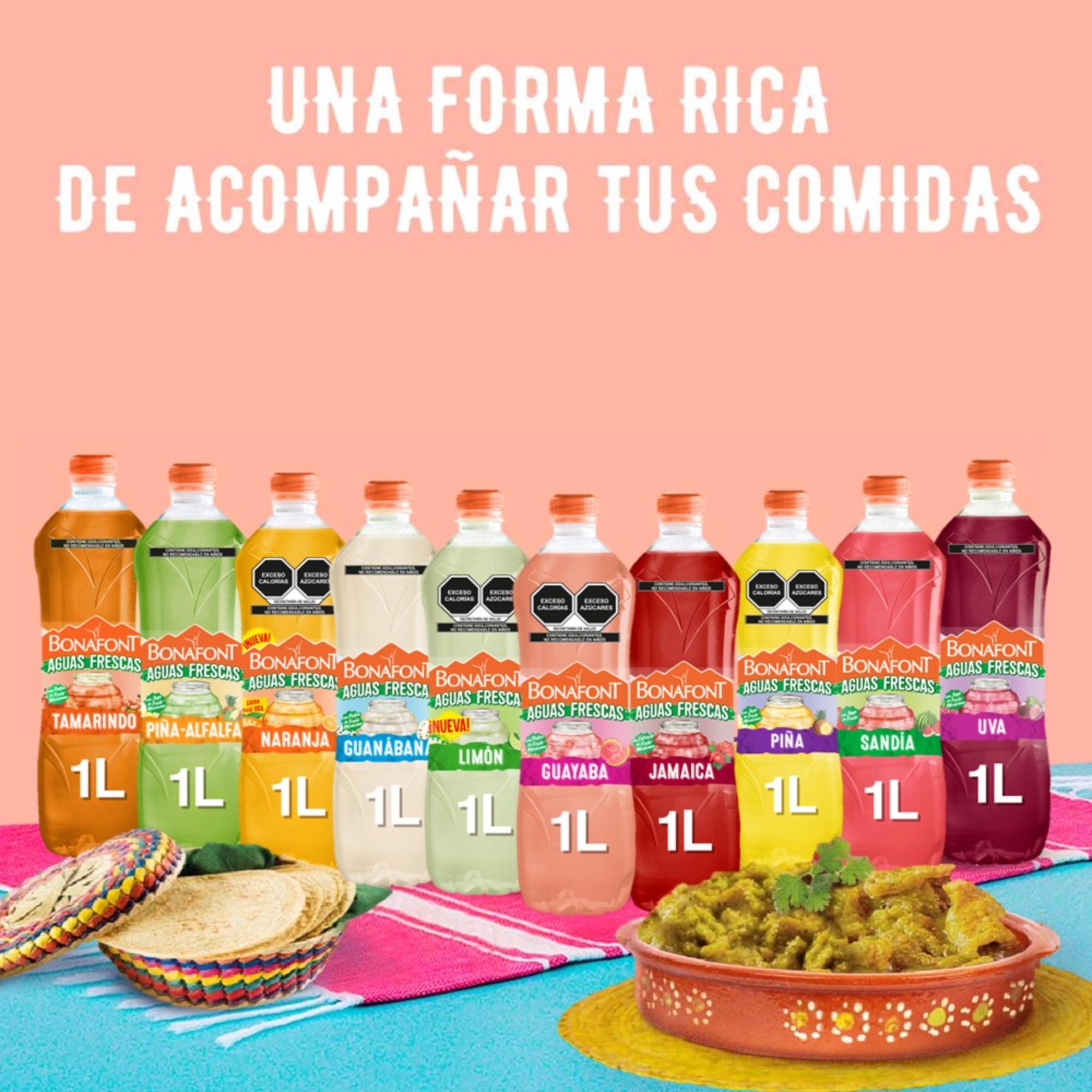 Bonafont Aguas Frescas Jamaica 1l