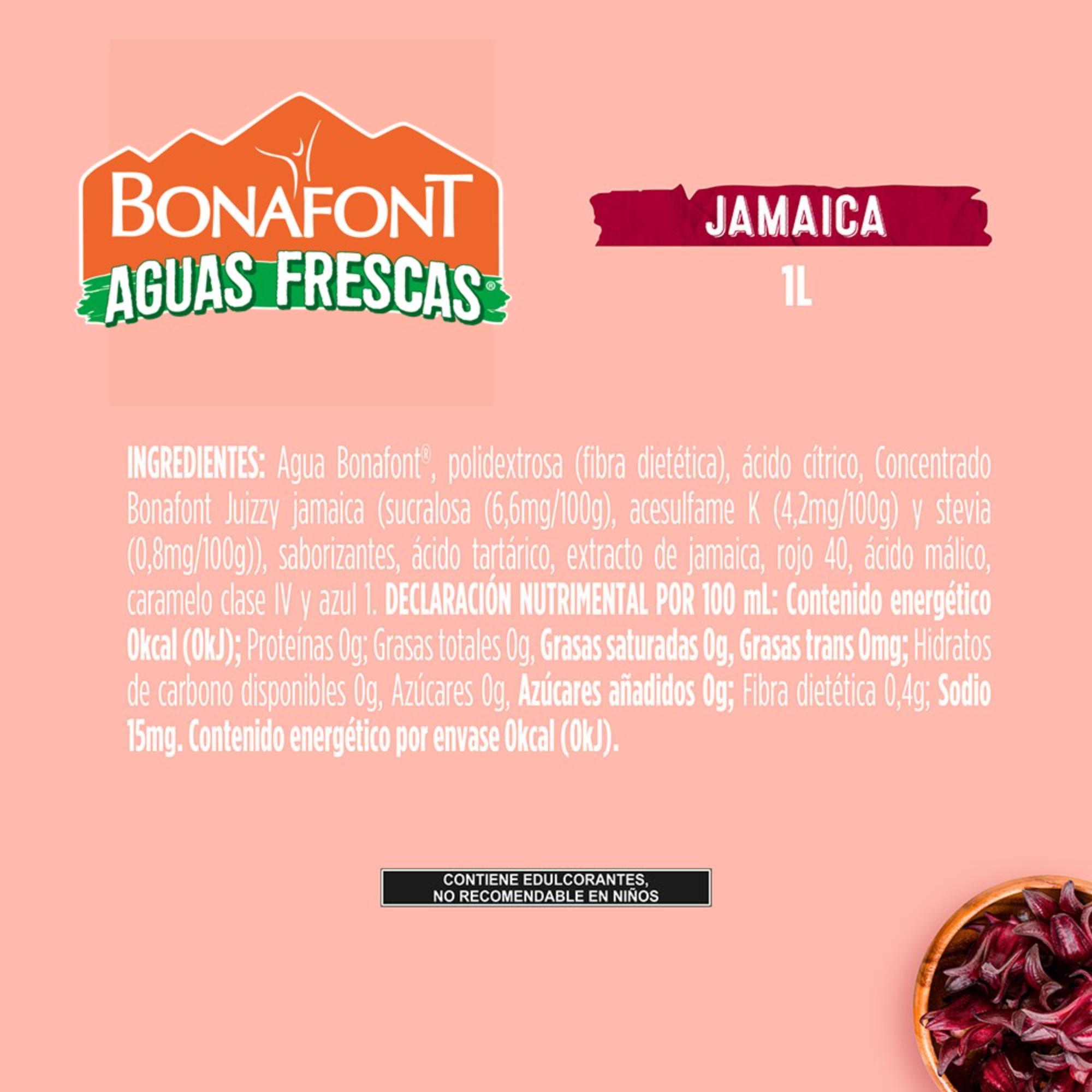 Bonafont Aguas Frescas Jamaica 1l