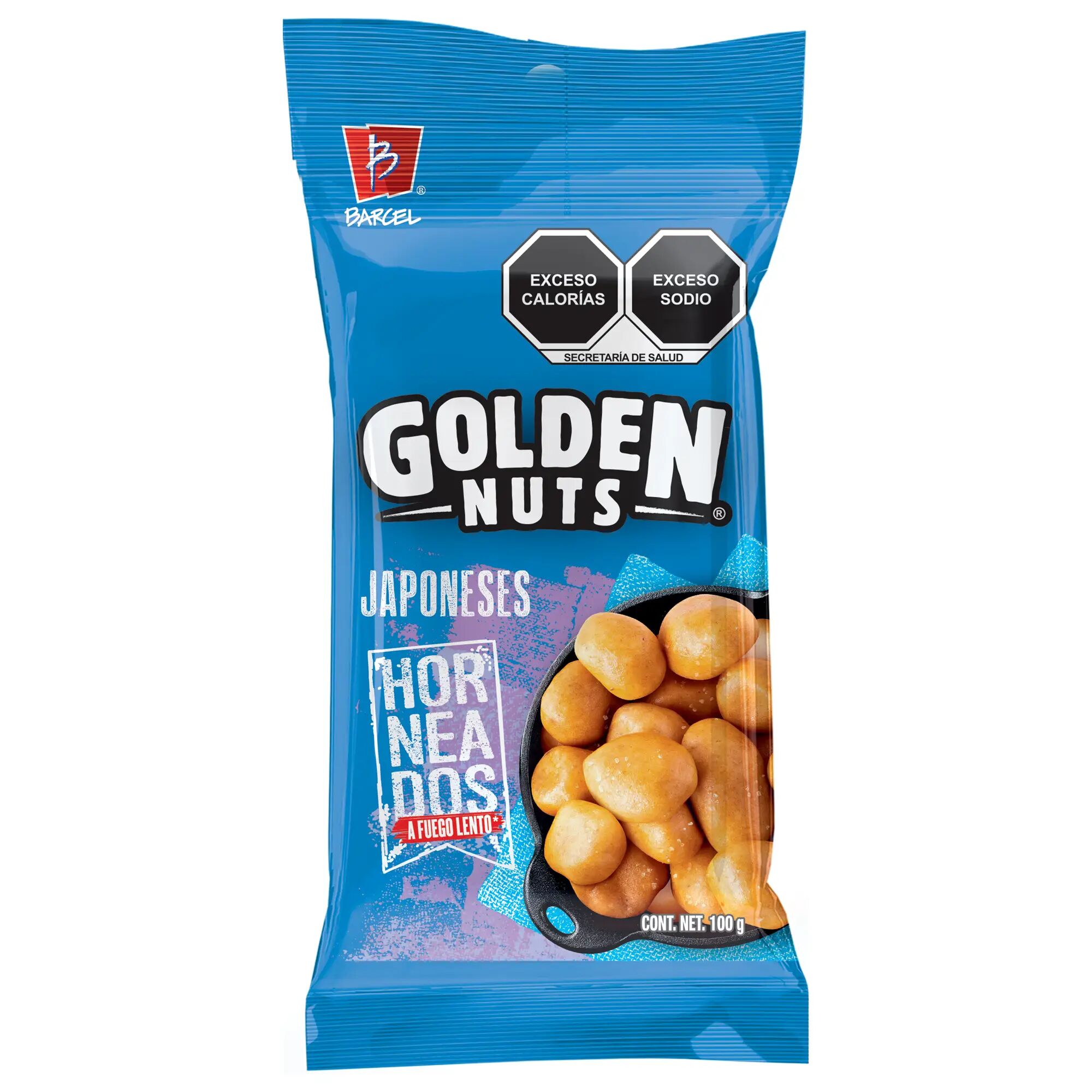 Golden Nuts Japoneses Barcel 100 Gr
