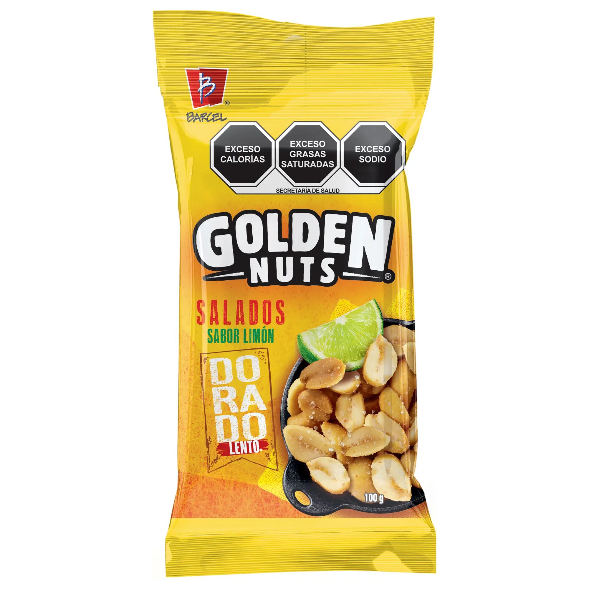 Golden Nuts Sal Limon Barcel 100 Gr