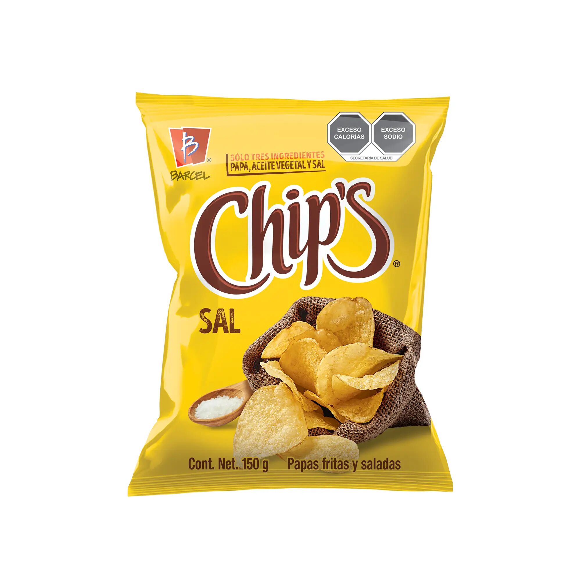 Chips Sal Barcel 150 G