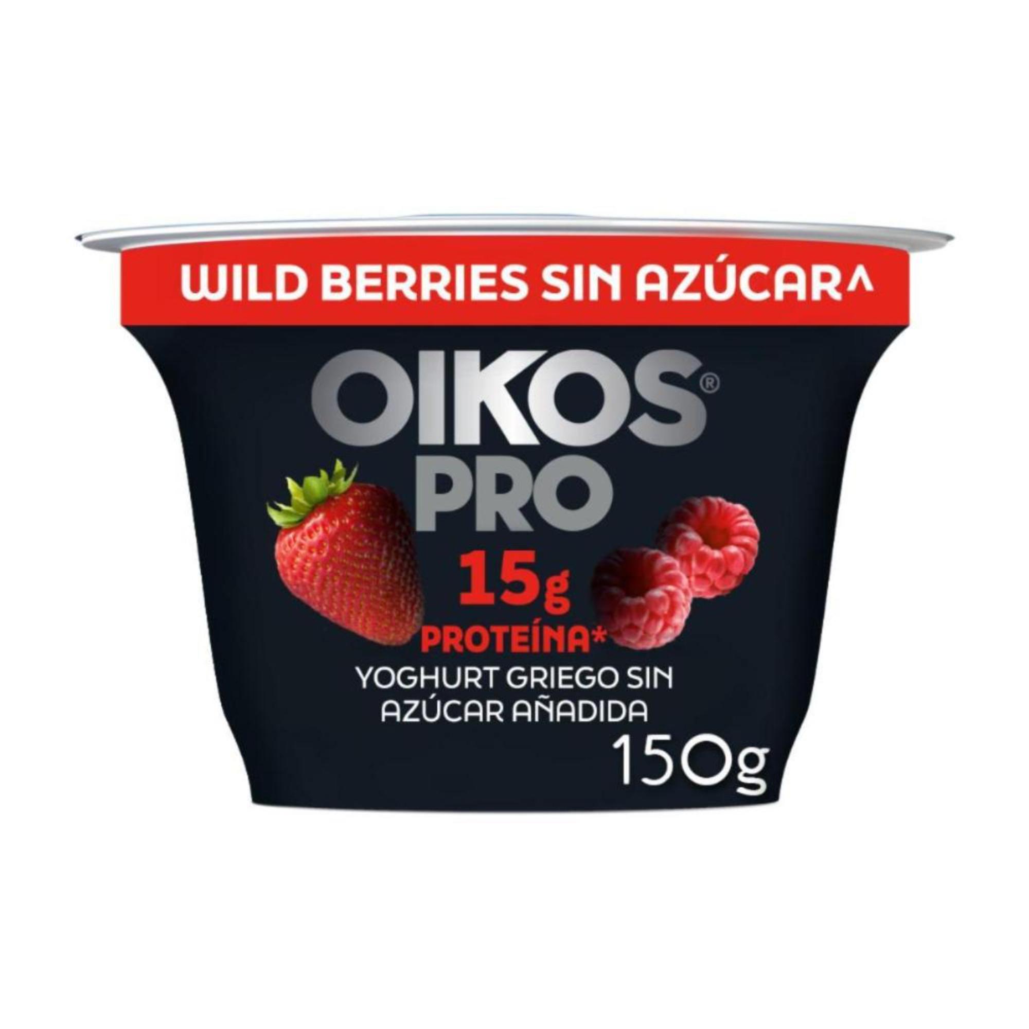Yoghurt Frutos Rojos Oikos Pro 150gr