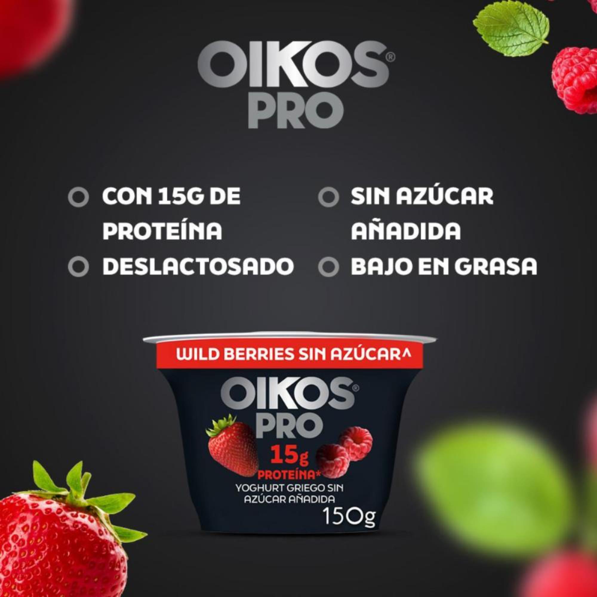 Yoghurt Frutos Rojos Oikos Pro 150gr