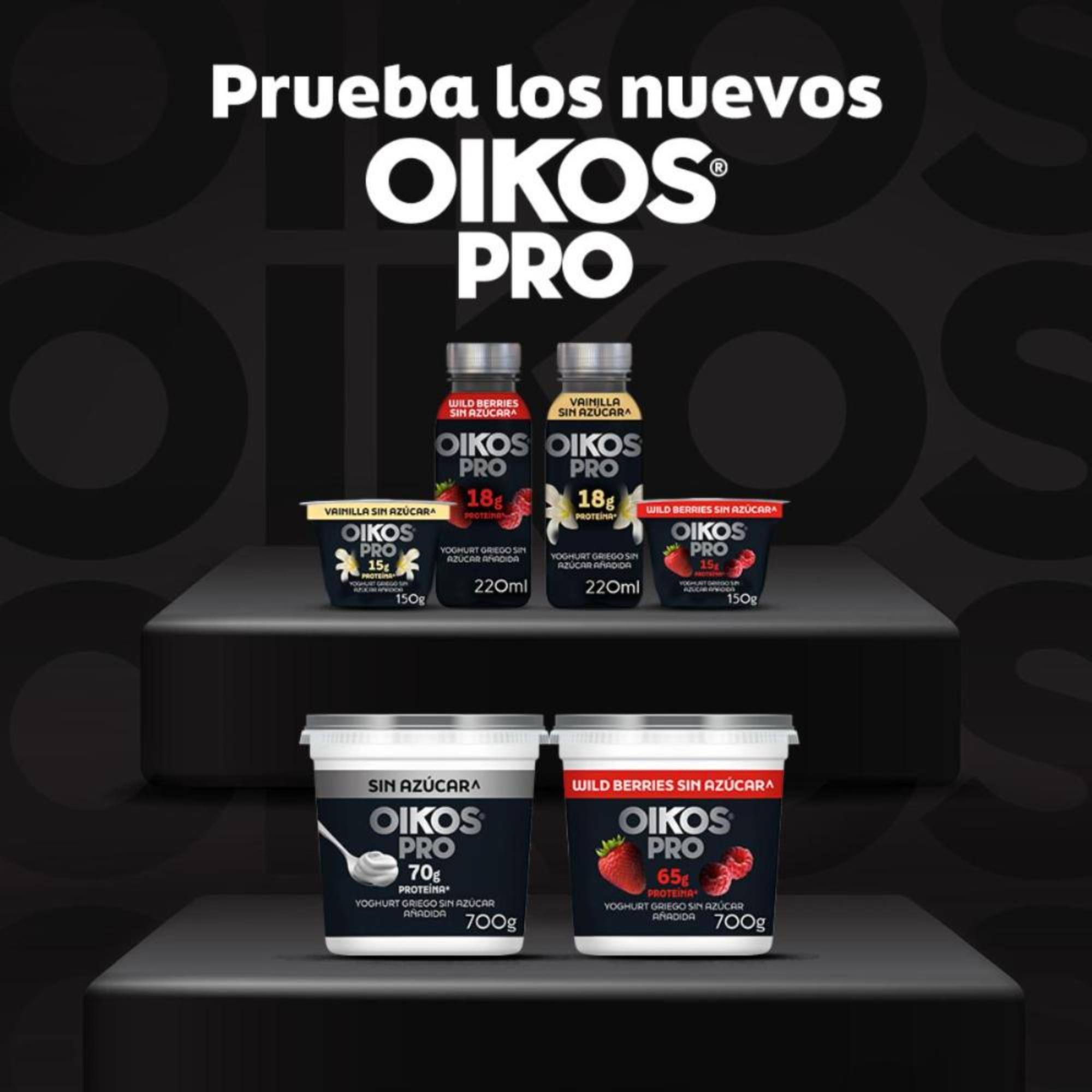 Yoghurt Frutos Rojos Oikos Pro 150gr