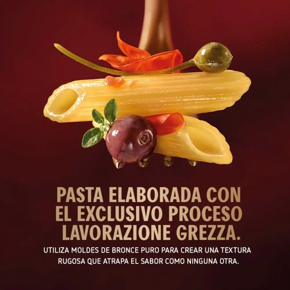 Pasta Barilla Al Bronzo Penne Rigate 500 G