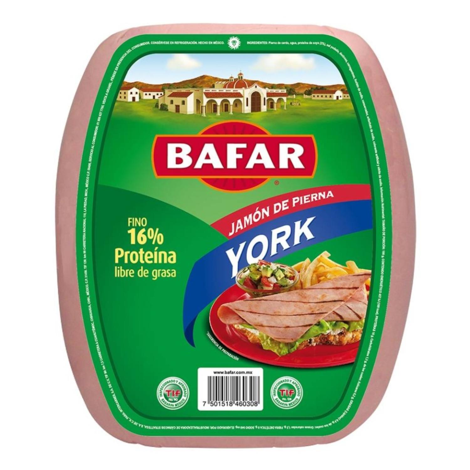 Jamón York Bafar Kg