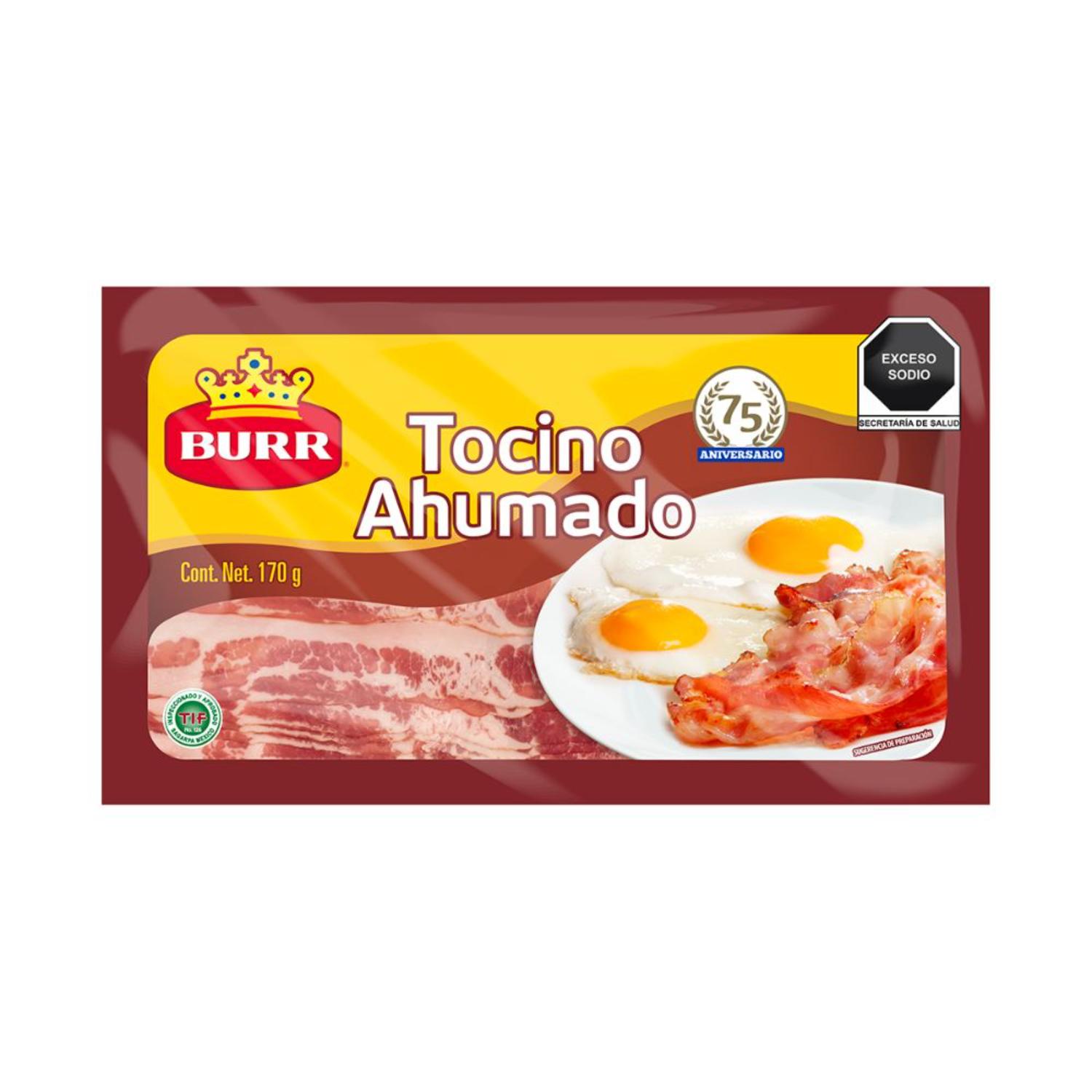 Tocino Ahumado Burr Paq 170 G
