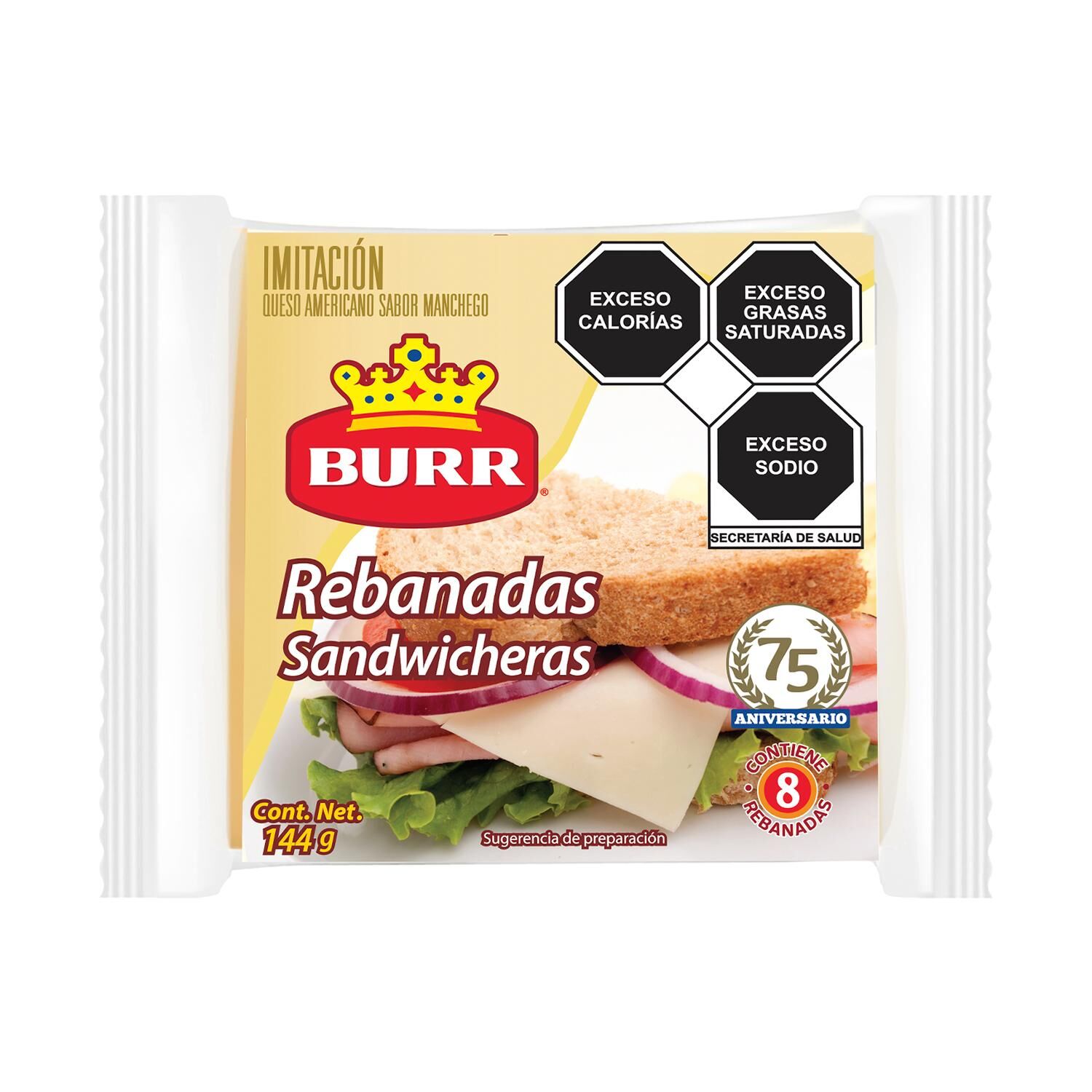 Queso Manchego Burr 8 Reb 144 G